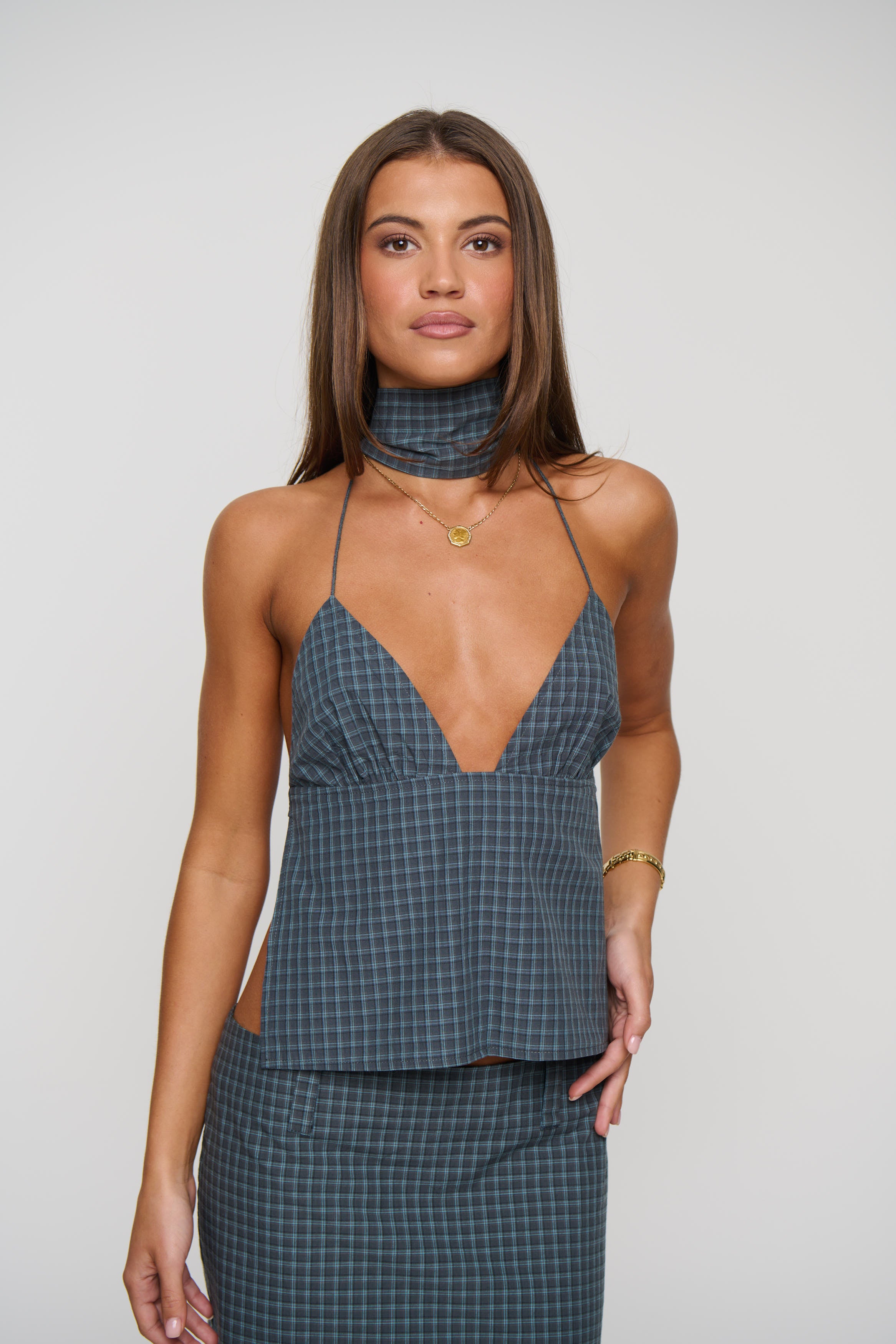 Play On Halter Navy