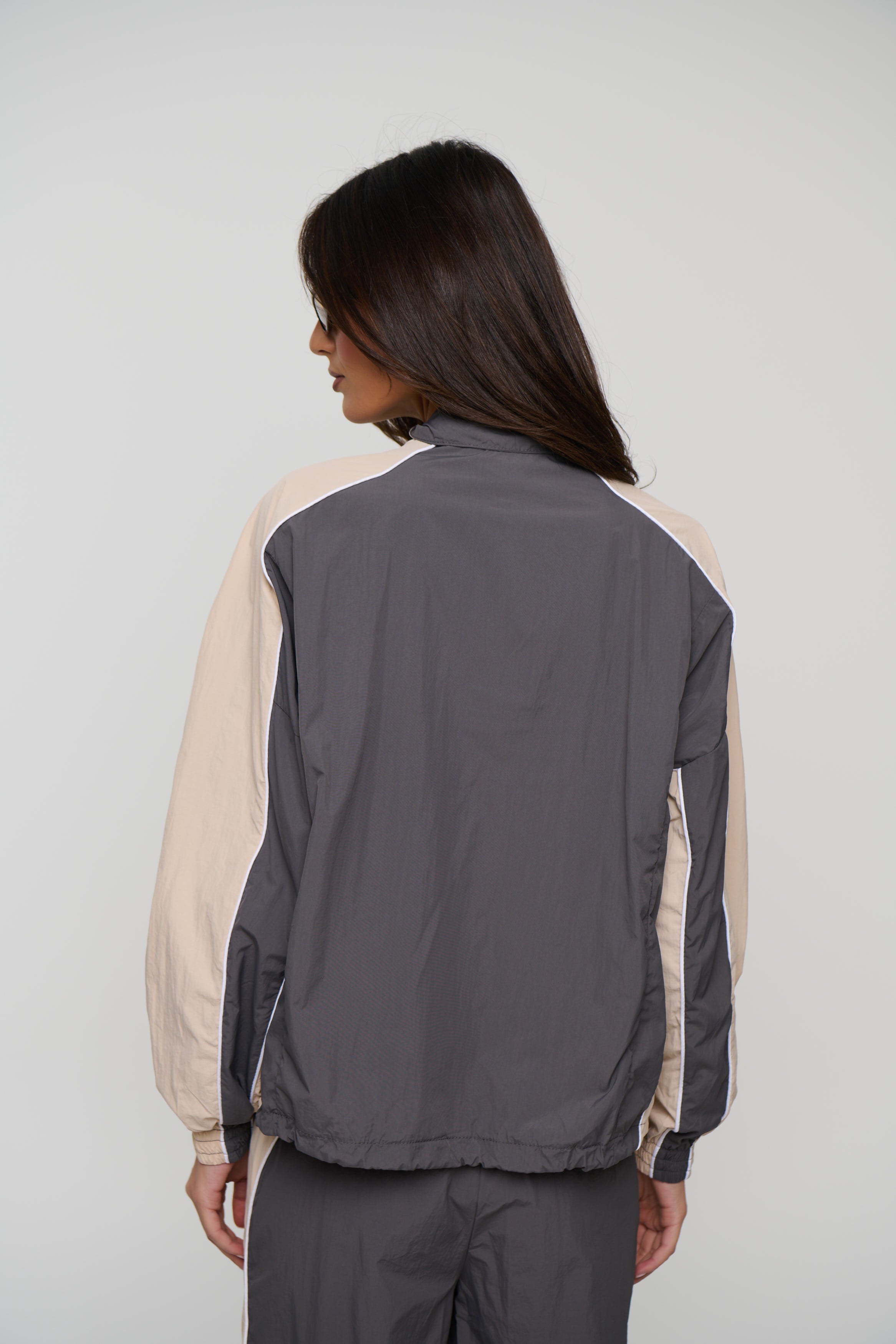 Cleo Windbreaker Grey