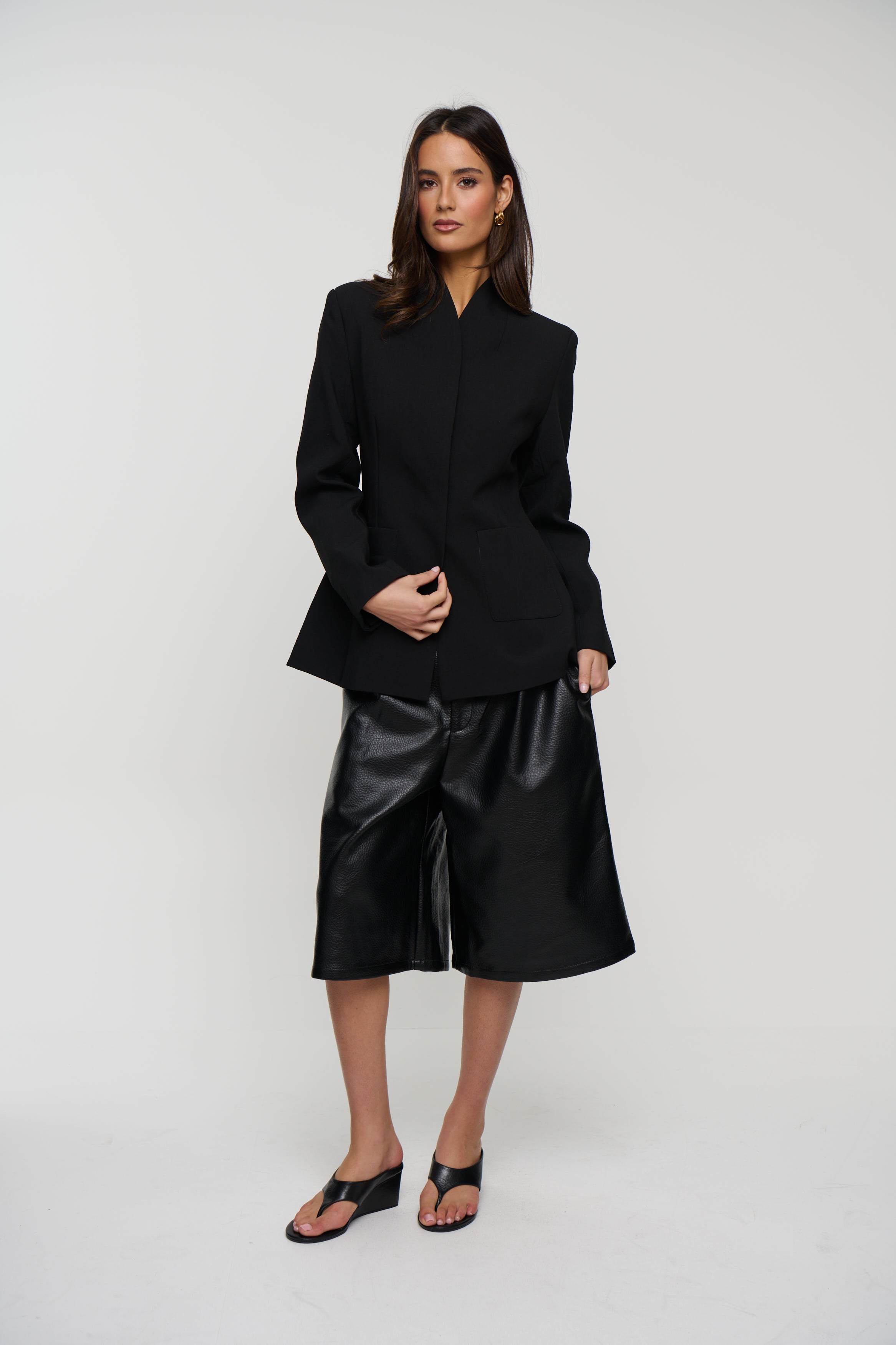 Lindsay Blazer Black
