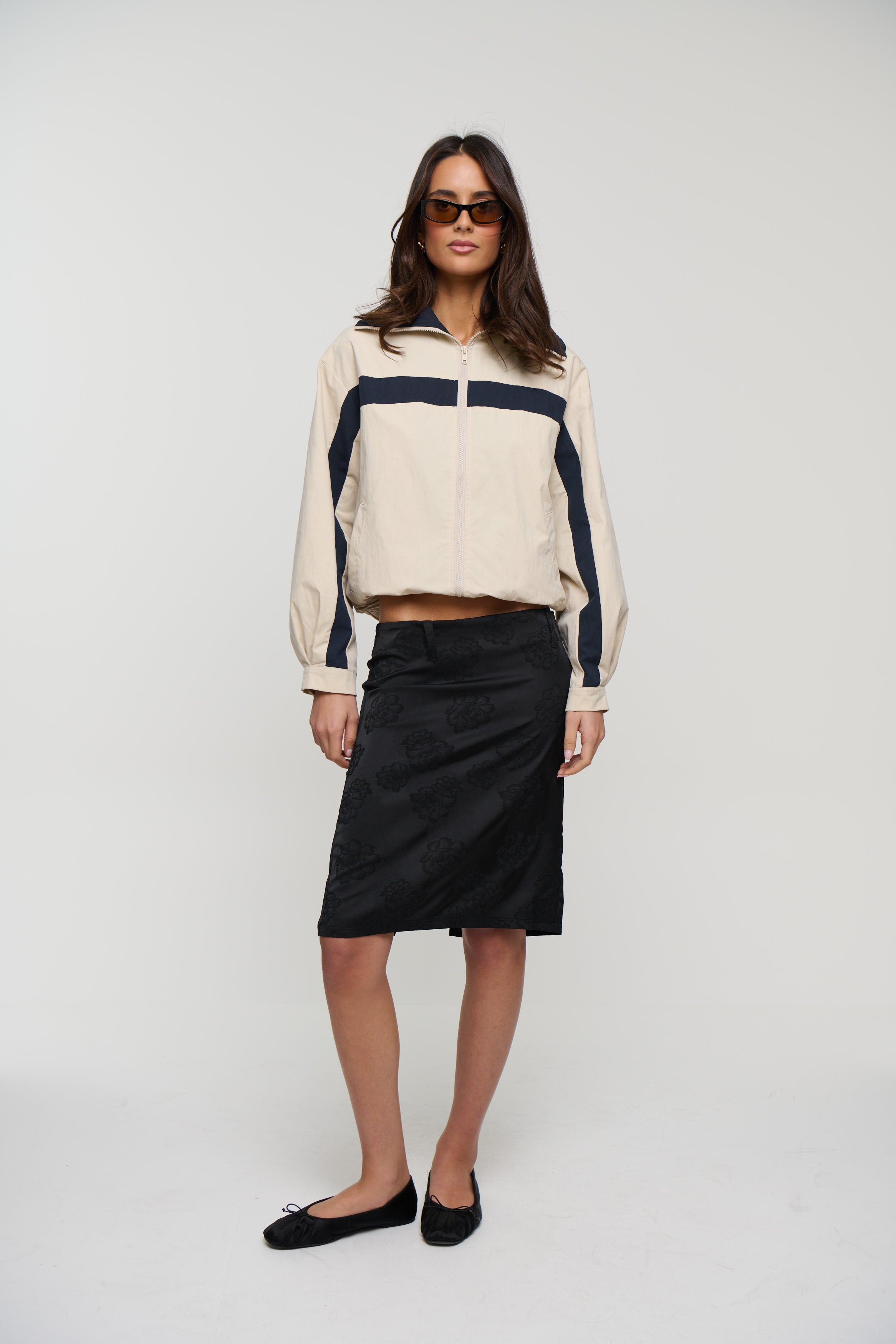 Evie Windbreaker Beige