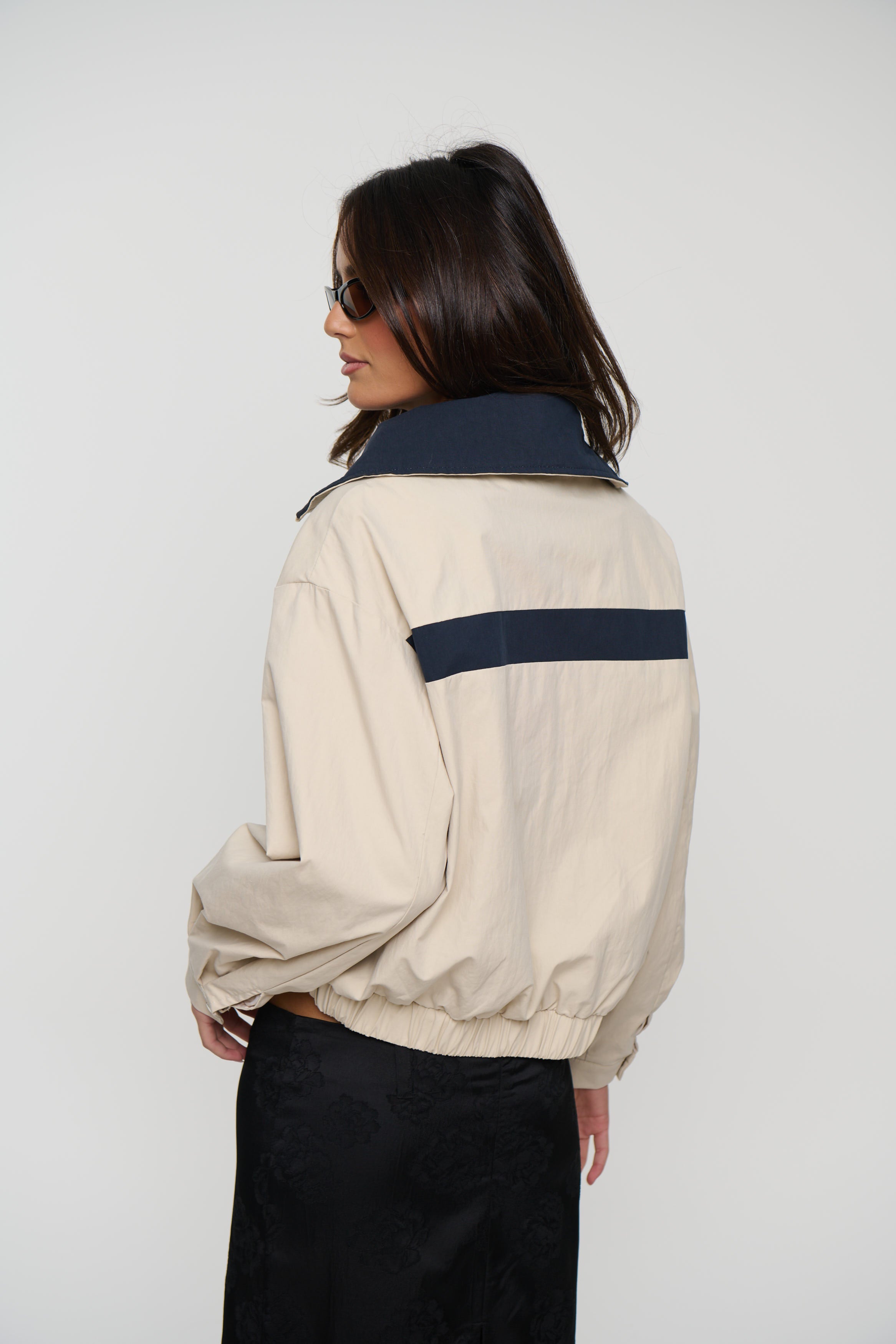 Evie Windbreaker Beige
