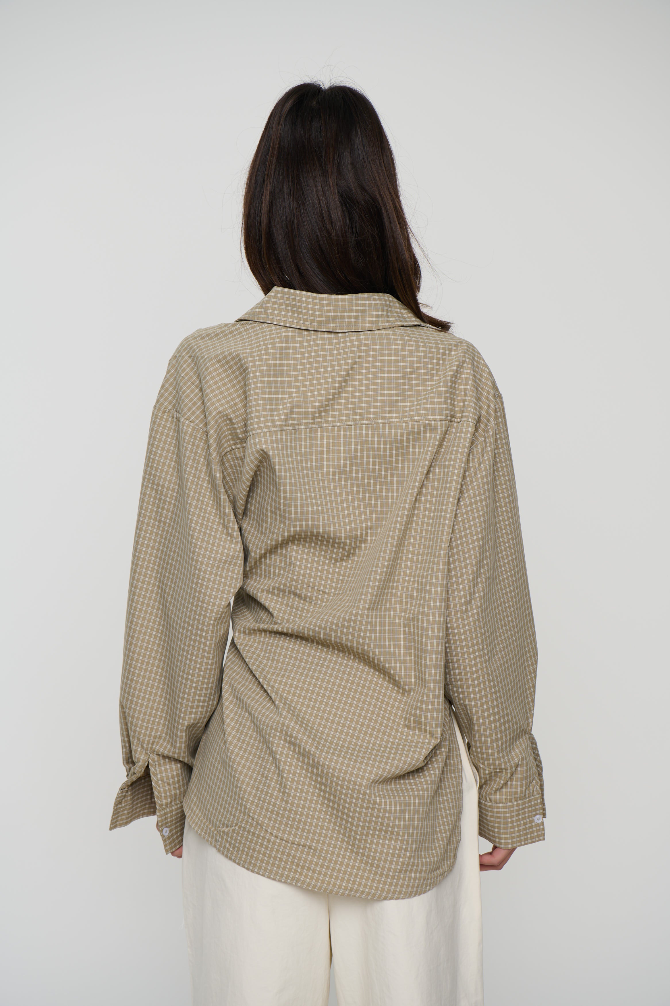 Summer Check Shirt Olive