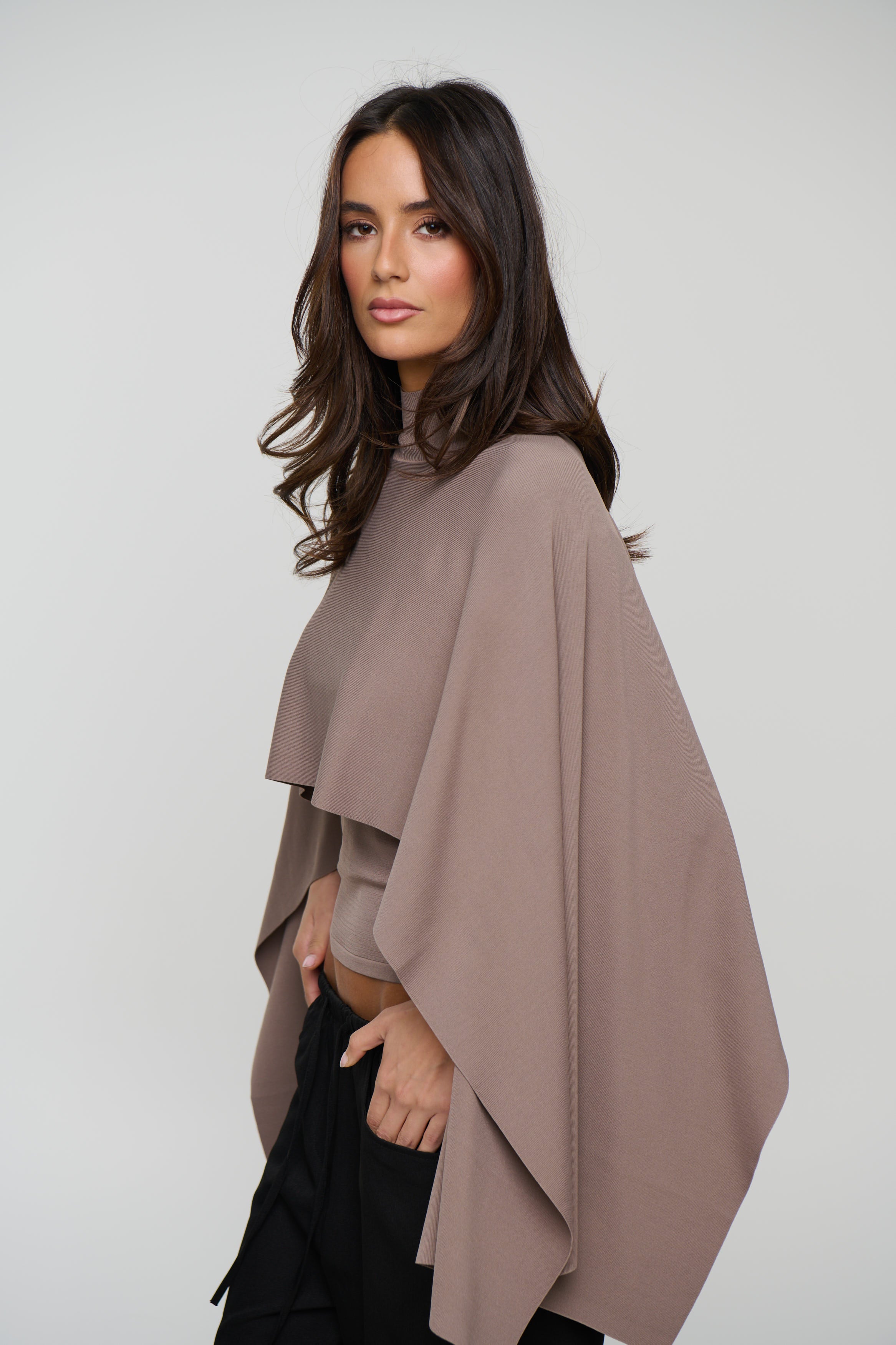 Sorella Poncho Mouse Grey