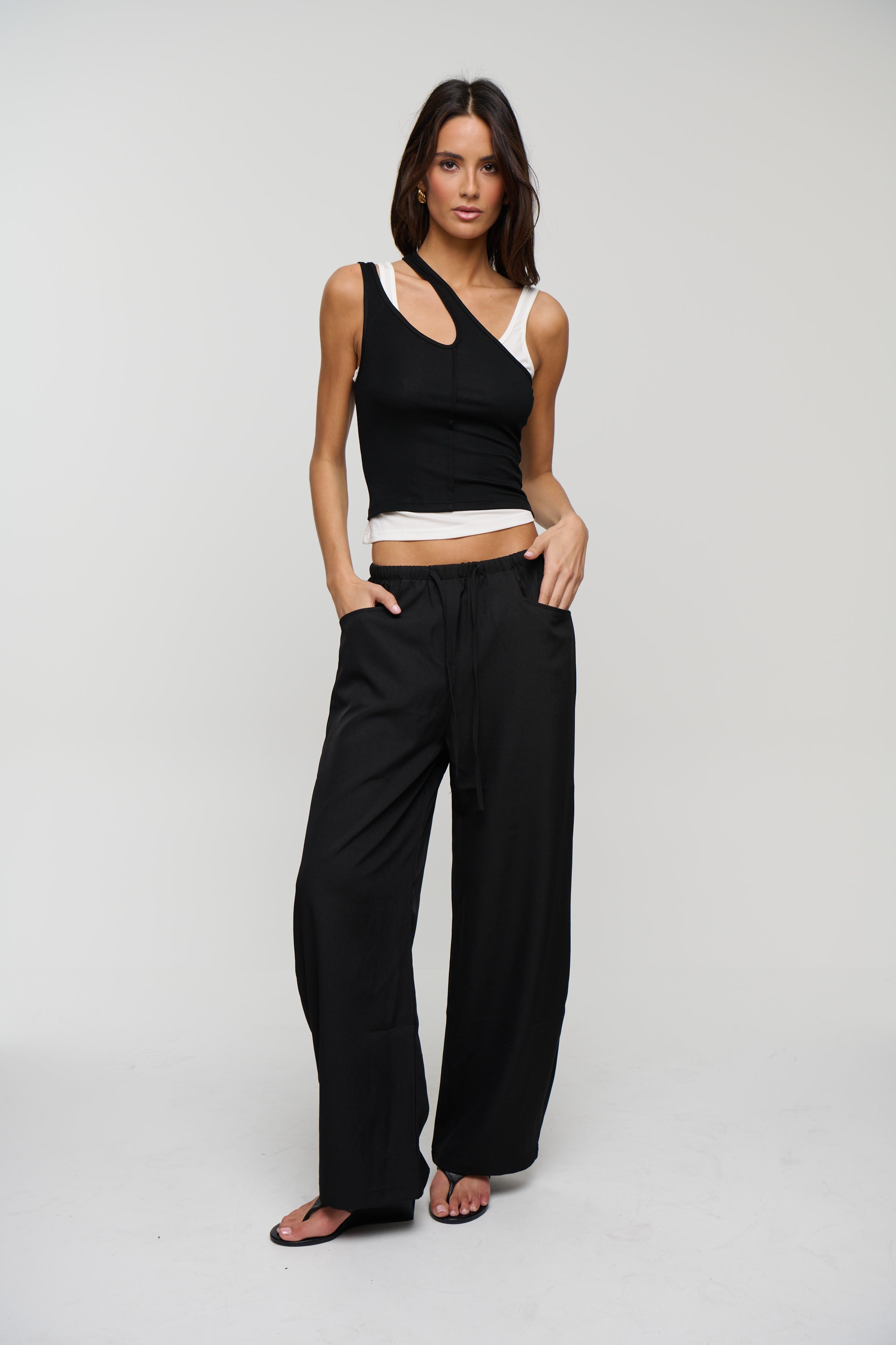 Adana Tank Top Black