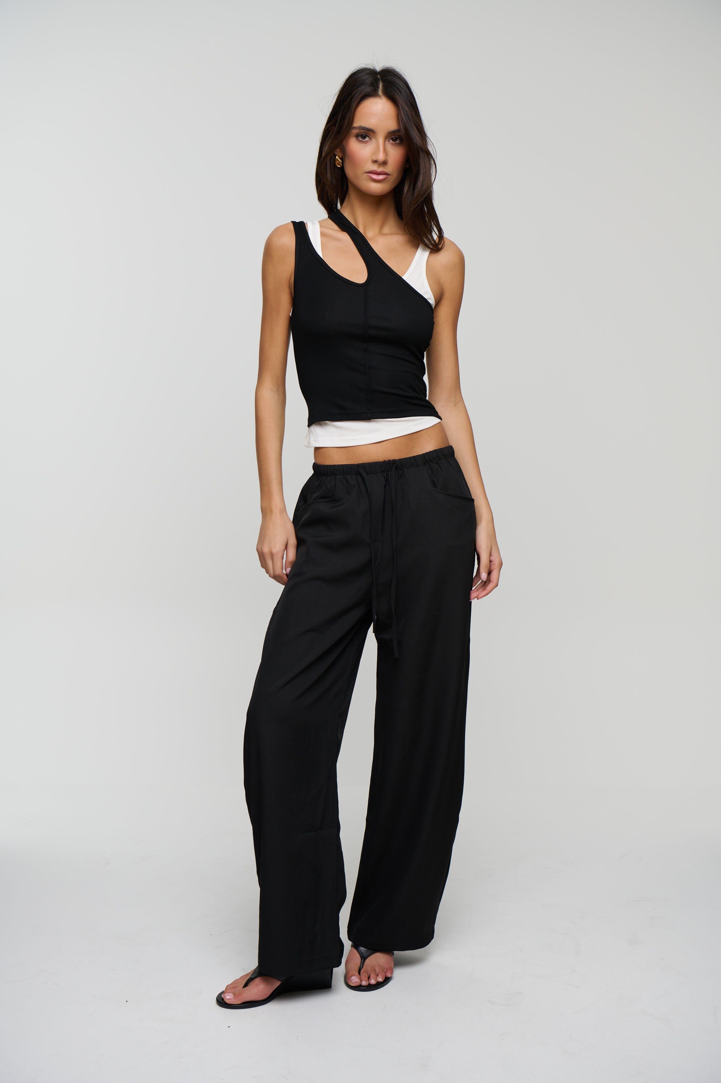 Adana Tank Top Black