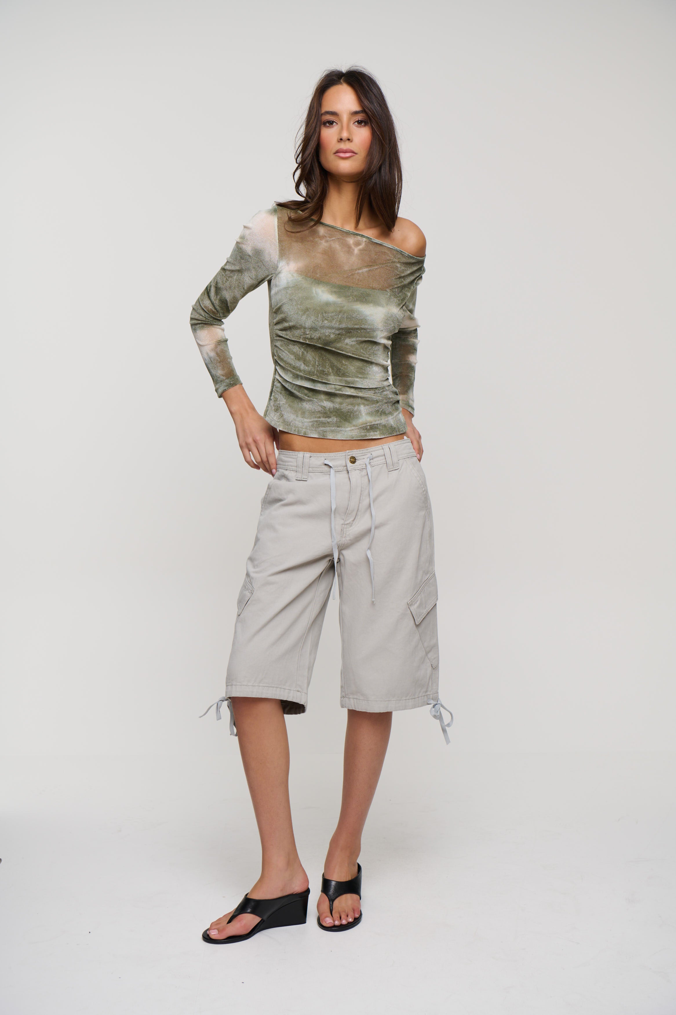 Peta Long Sleeve Olive