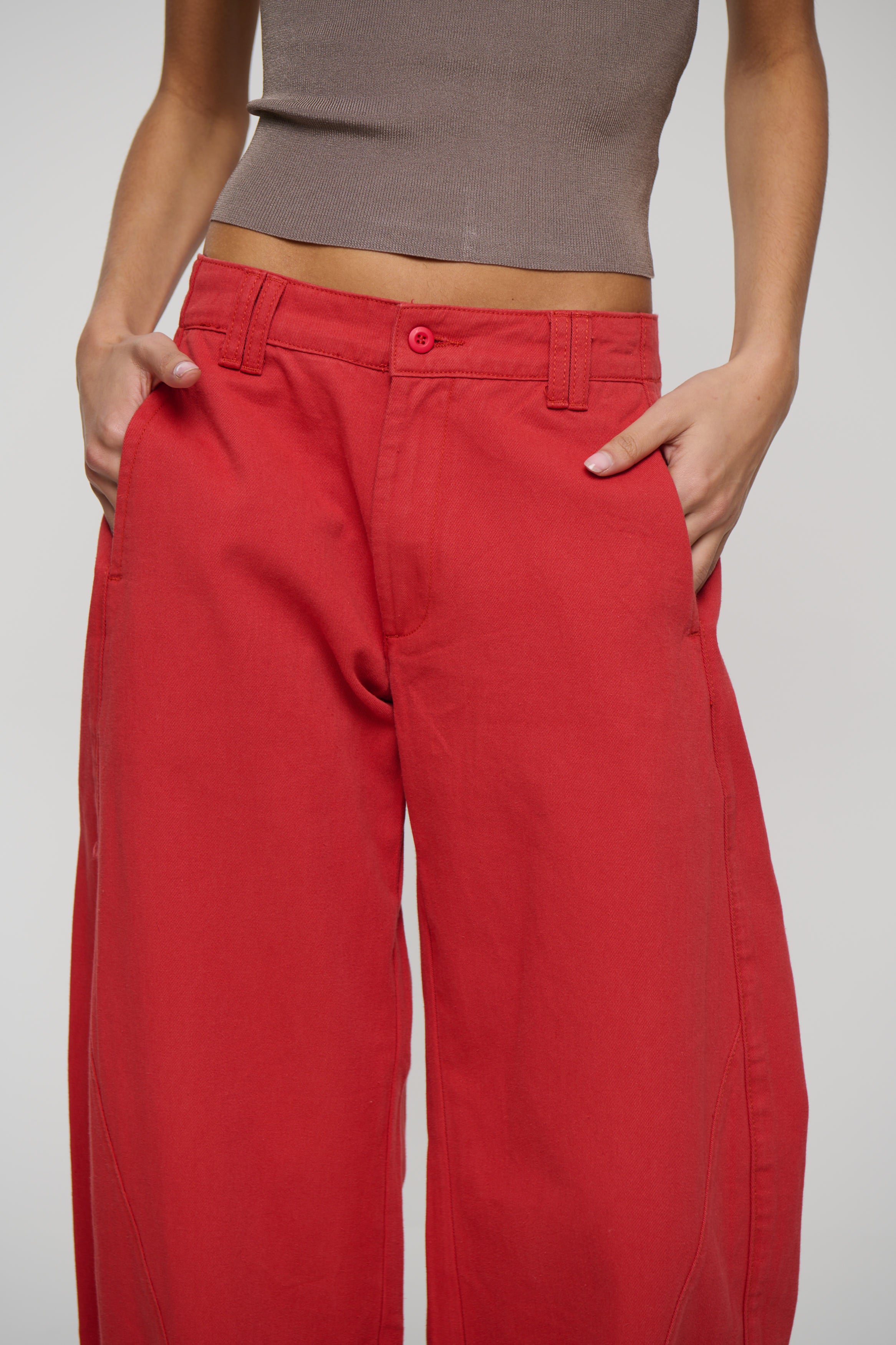 Sideline Jean Crimson