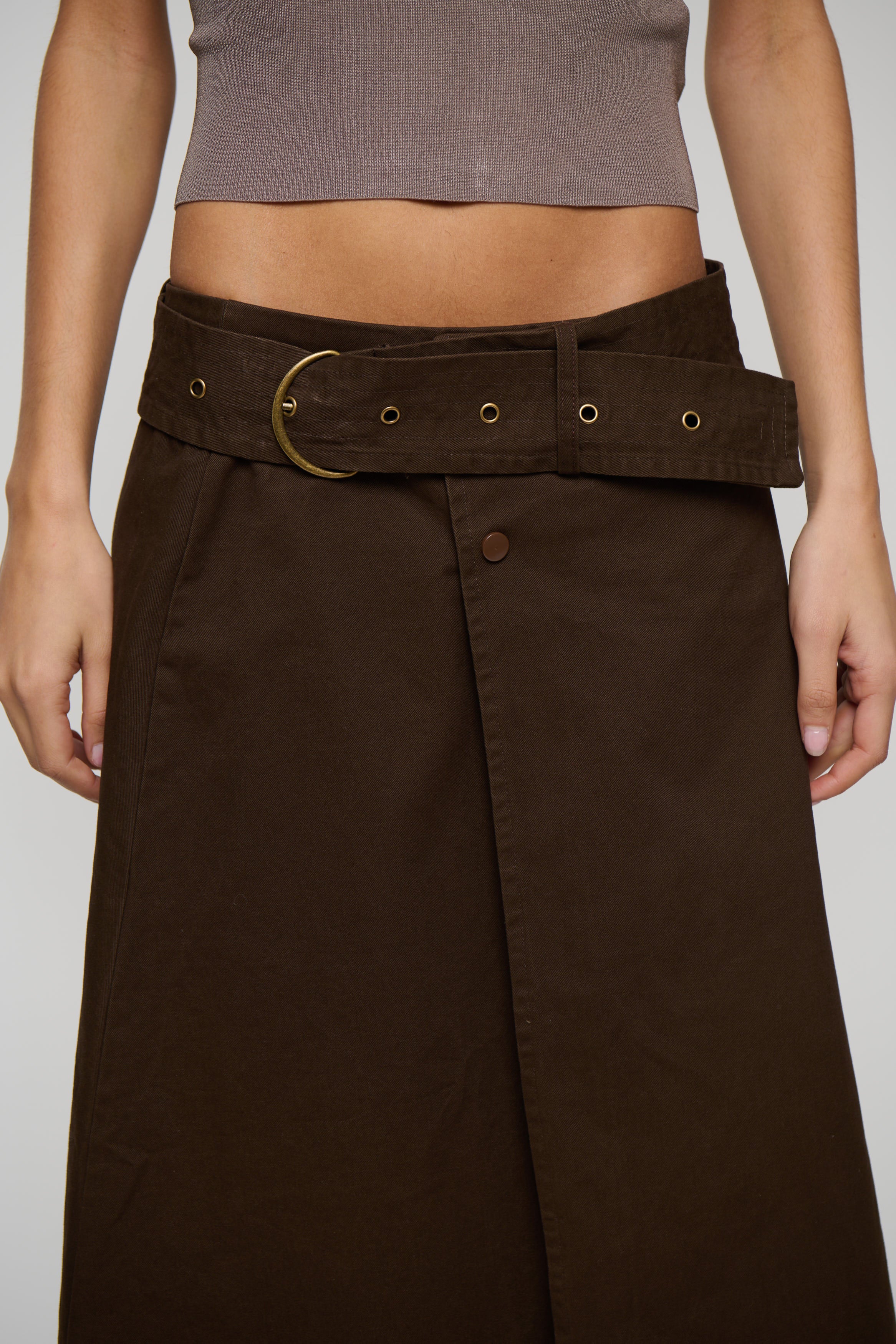 Tilba Skirt Chocolate