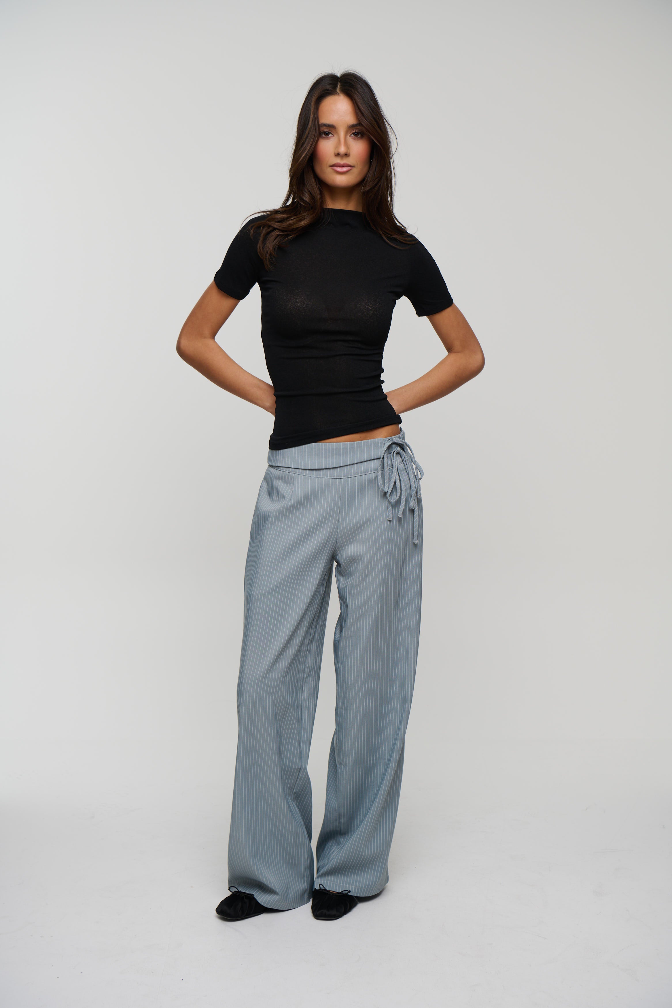 Maya Pant Dusty Blue