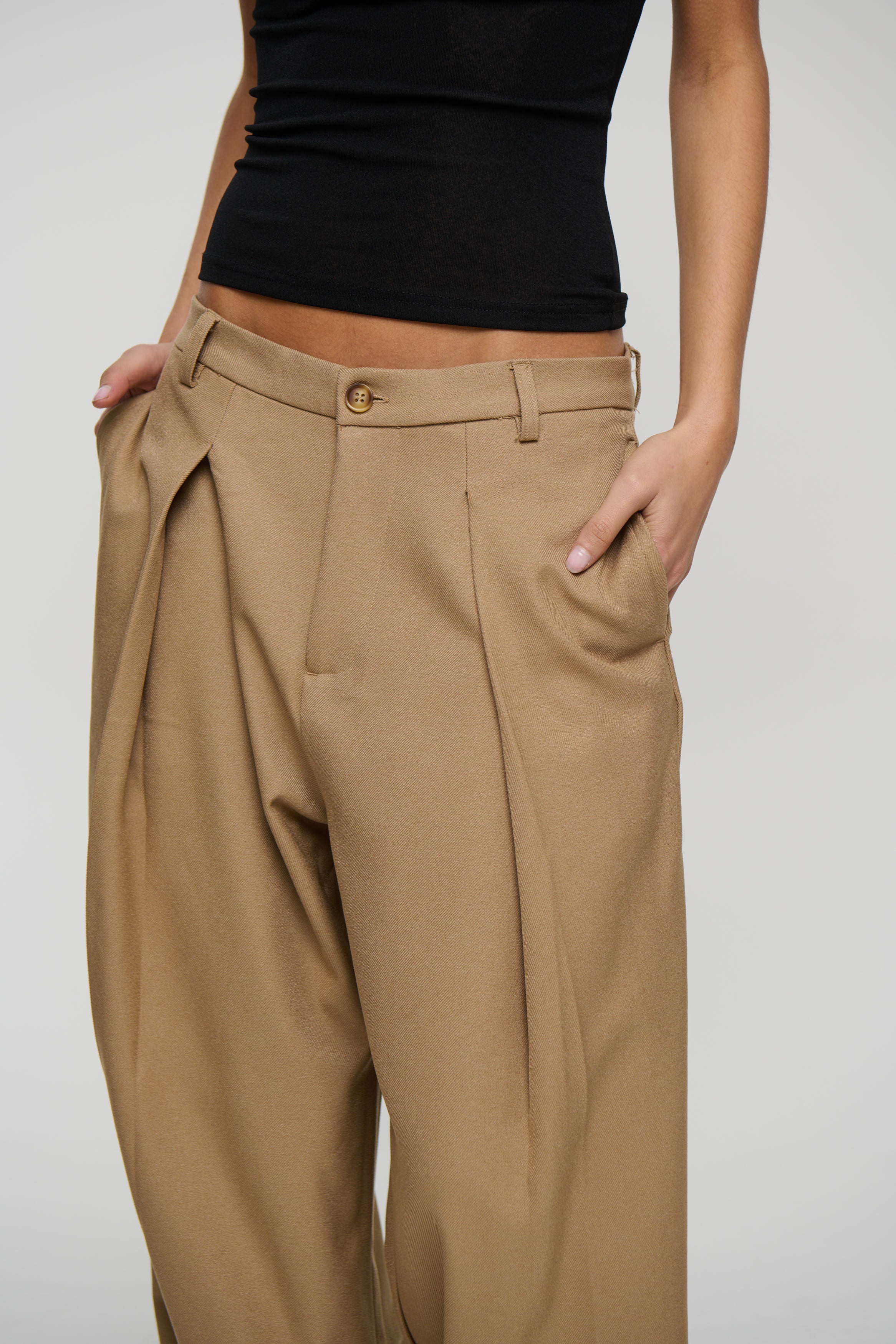 Unisex Josh Baggy Pant Sand