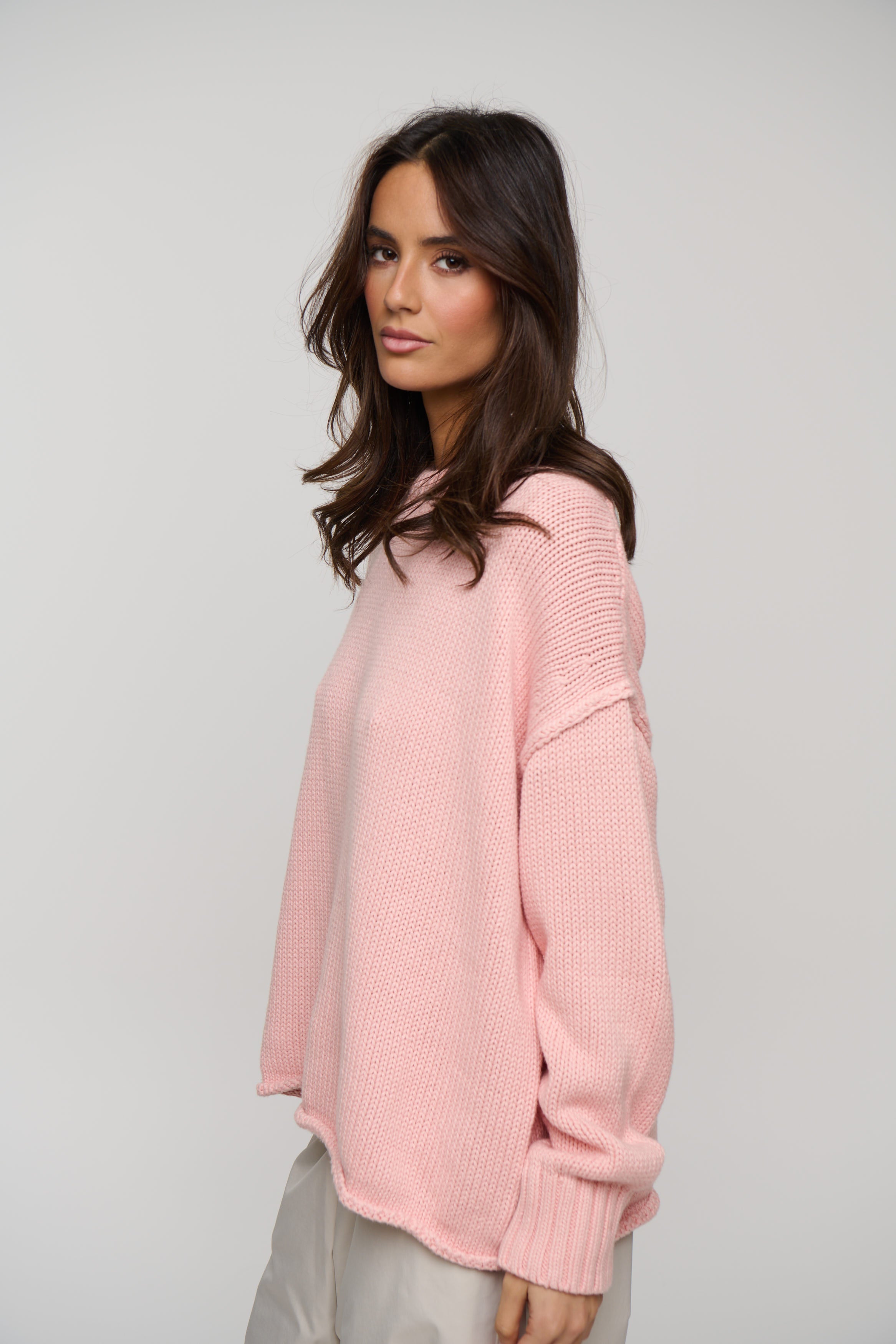 Nikova Knit Jumper Blush