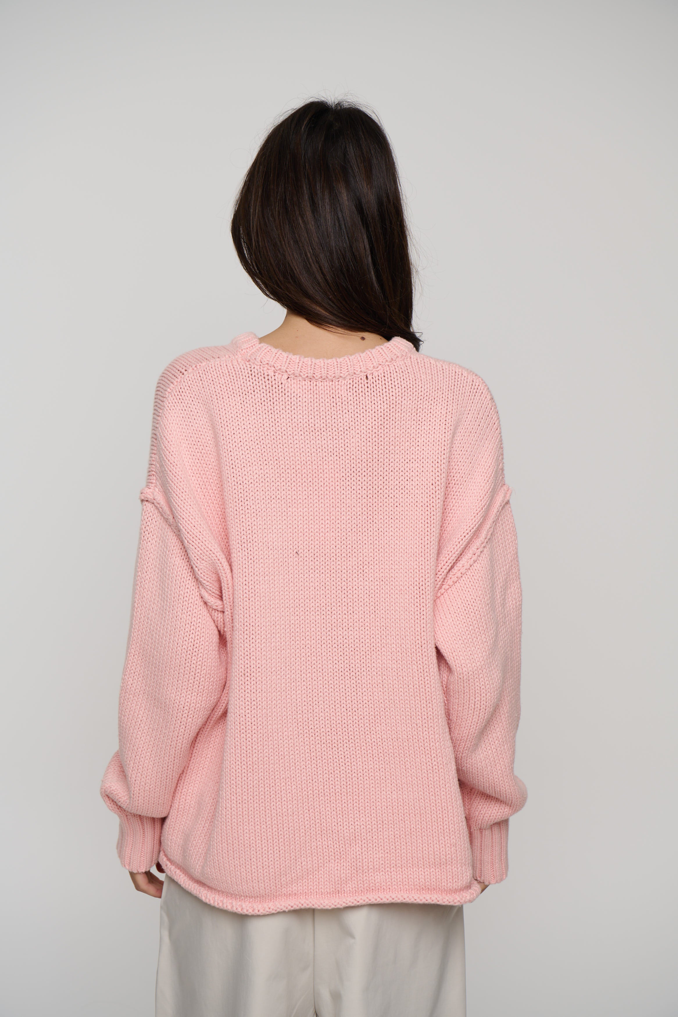 Nikova Knit Jumper Blush