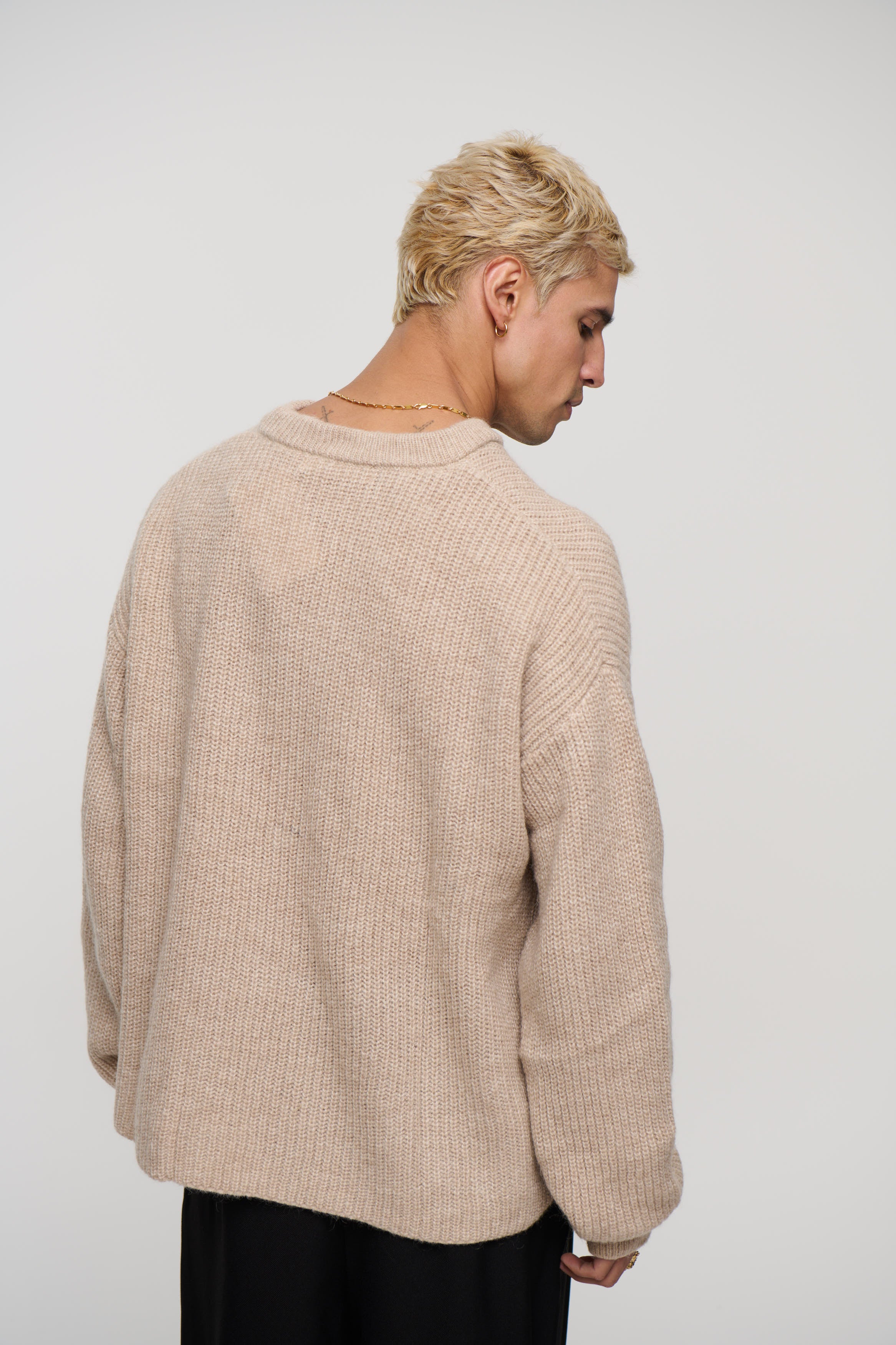 Mohair Knit Oat