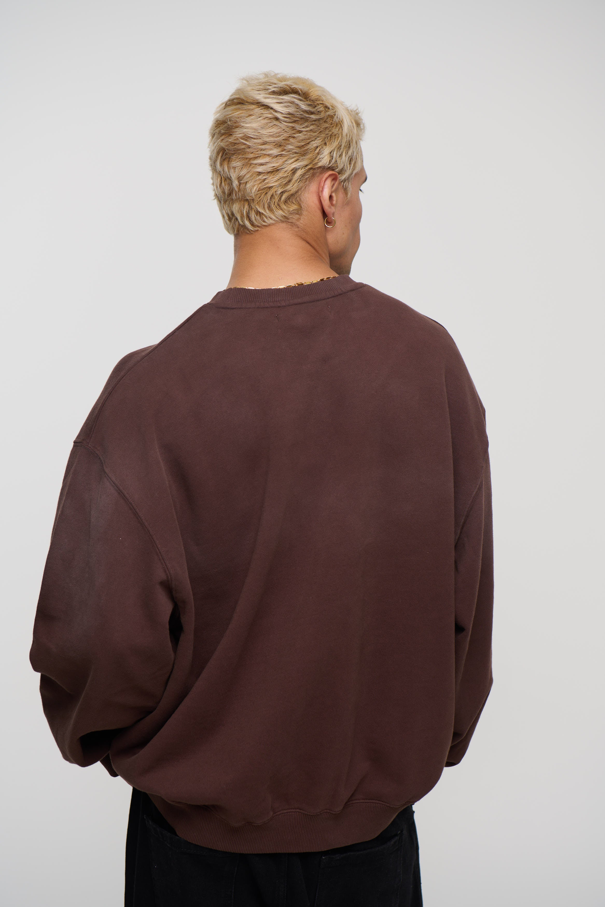 Caddy Crew Jumper Choc