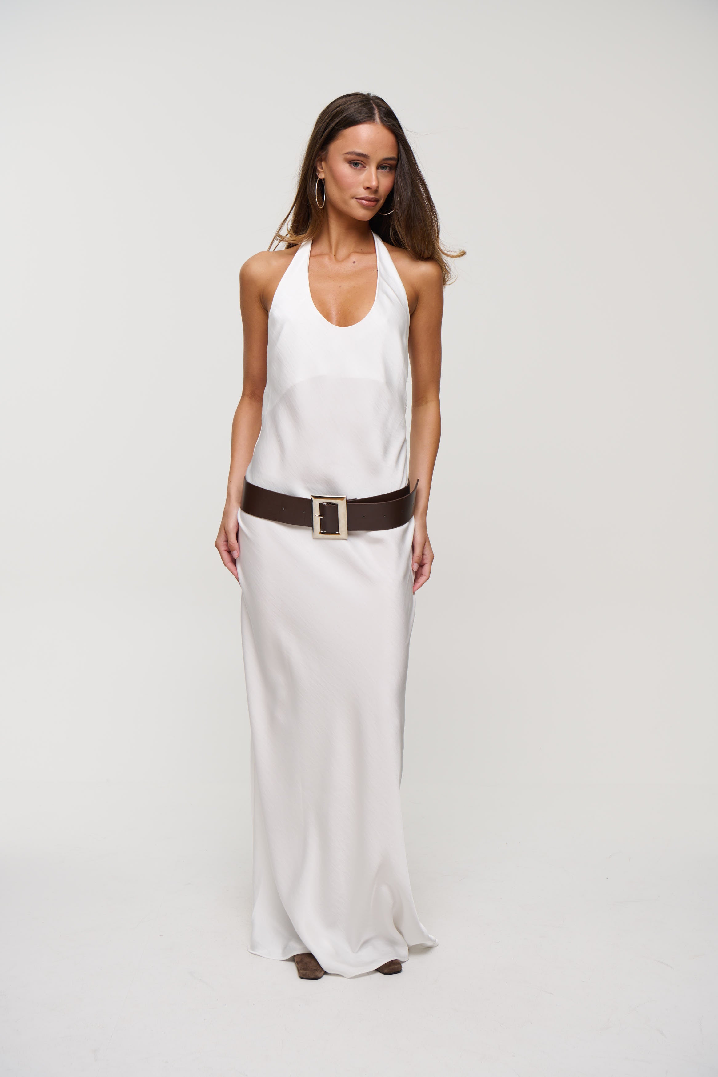 Bare Maxi Dress Porcelain
