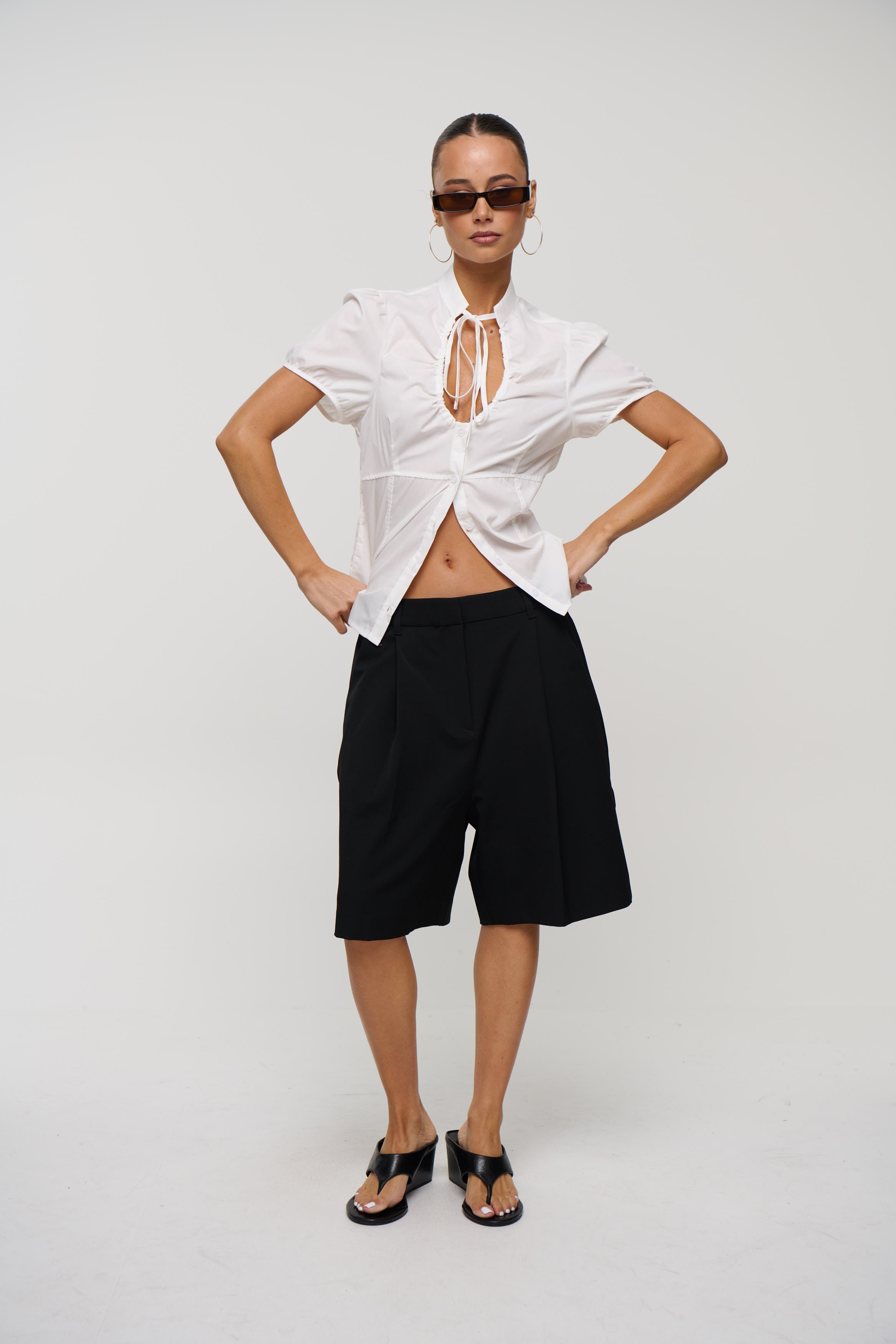 Nixie Top White