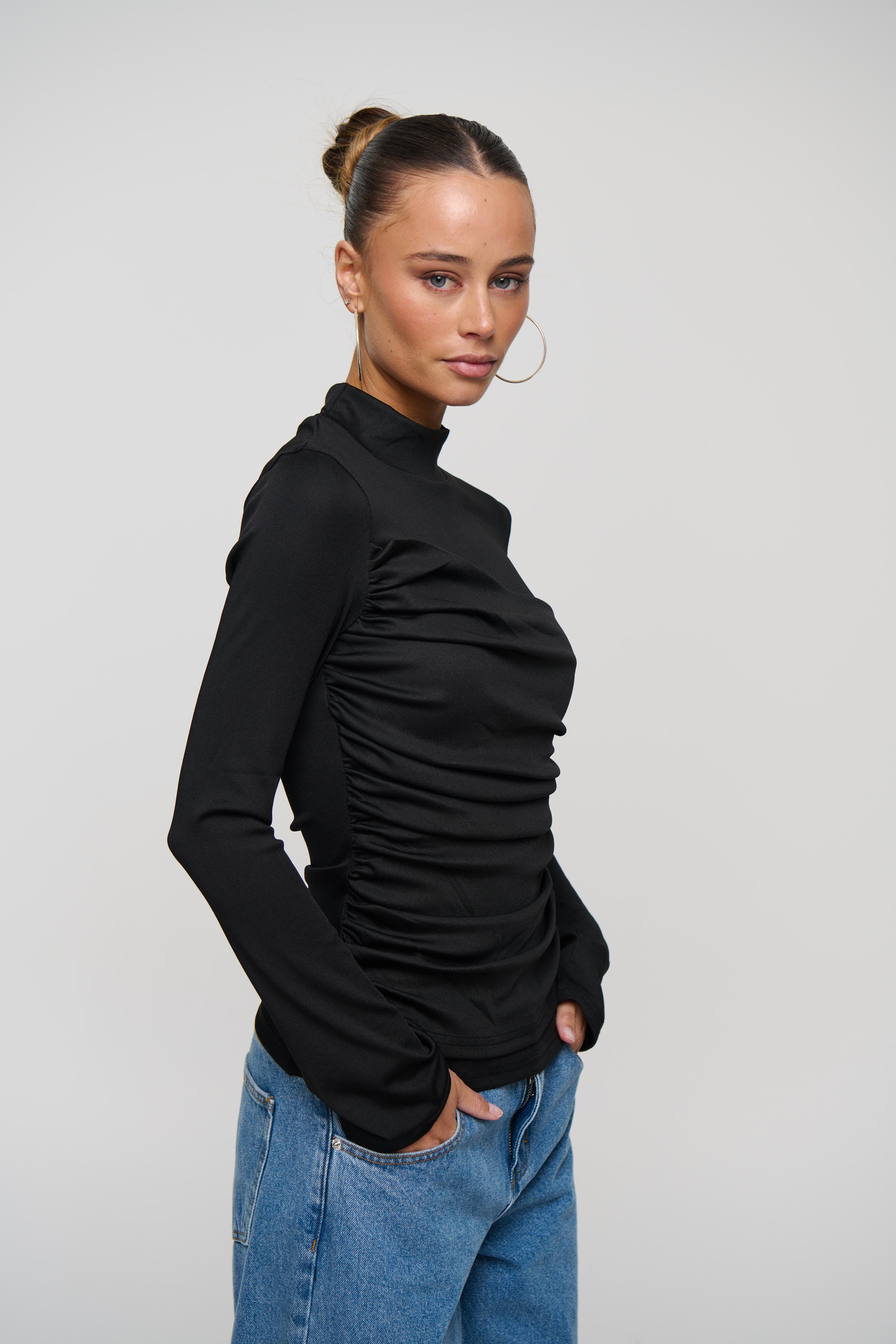 Andie Long Sleeve Black