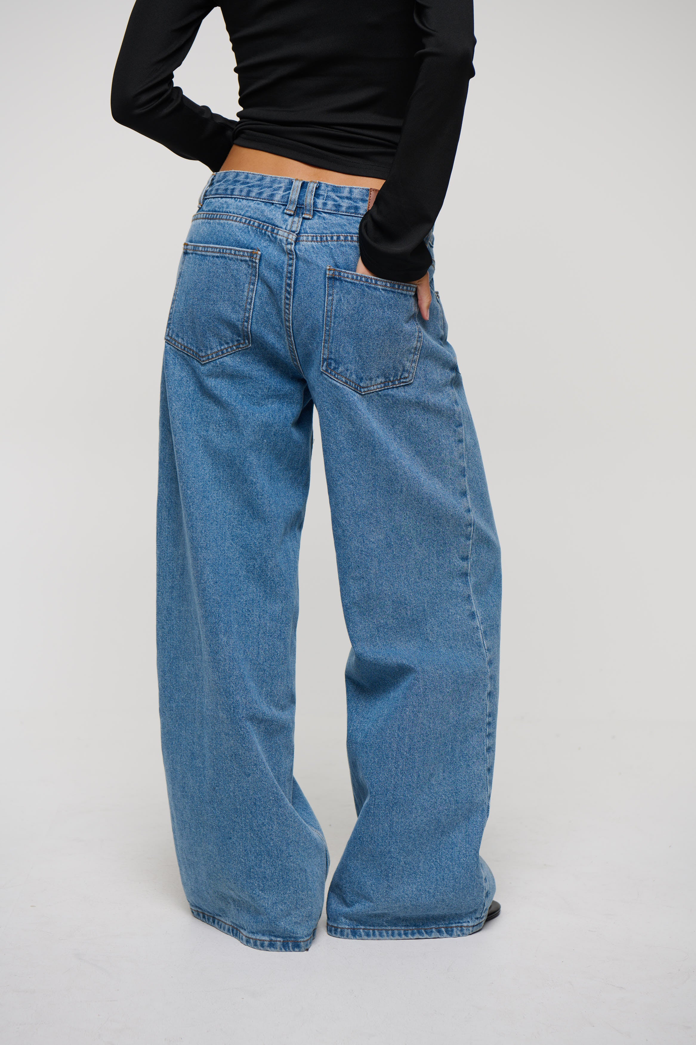 Emilia Jean Mid Blue