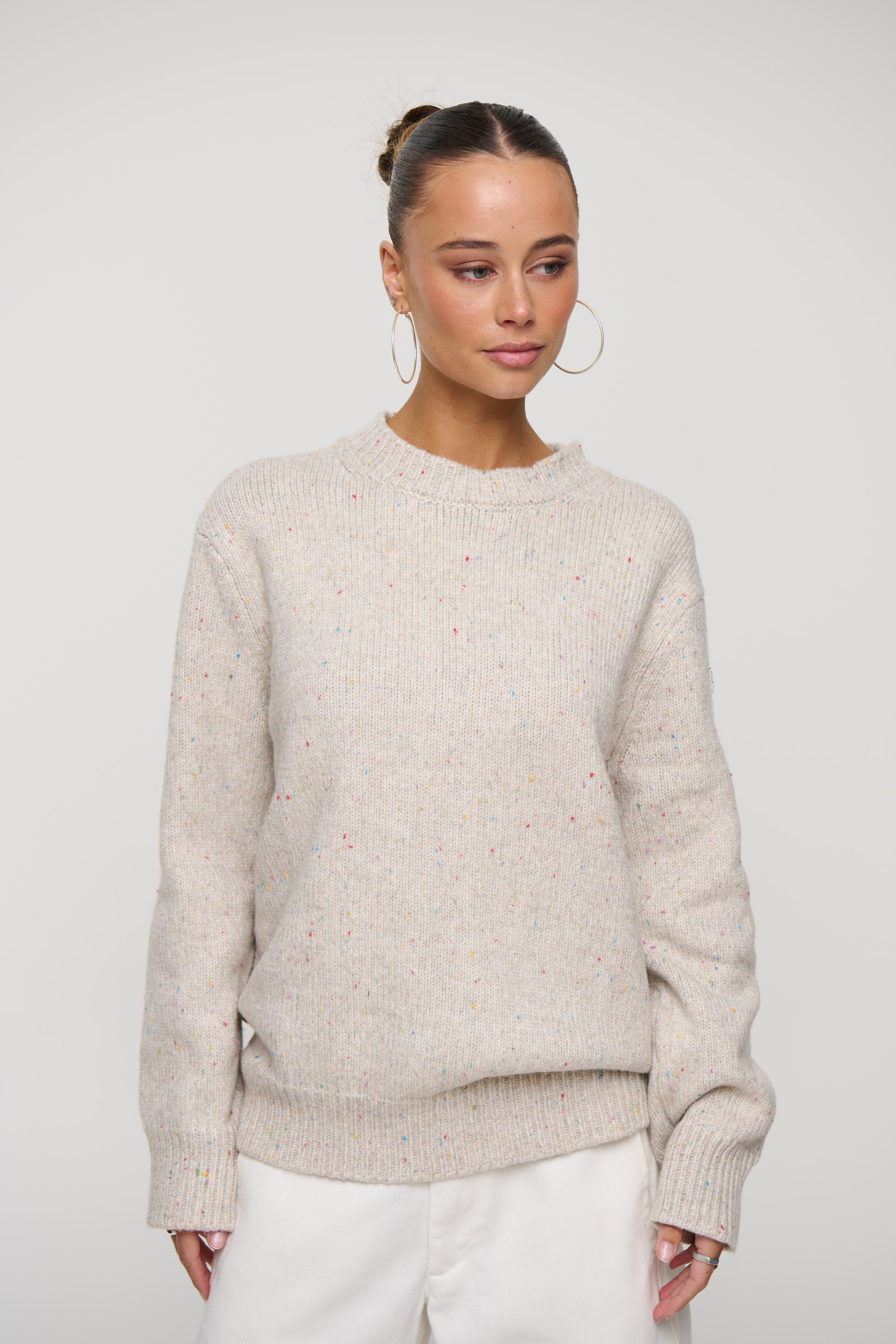 Marlow Knitted Sweater Cream