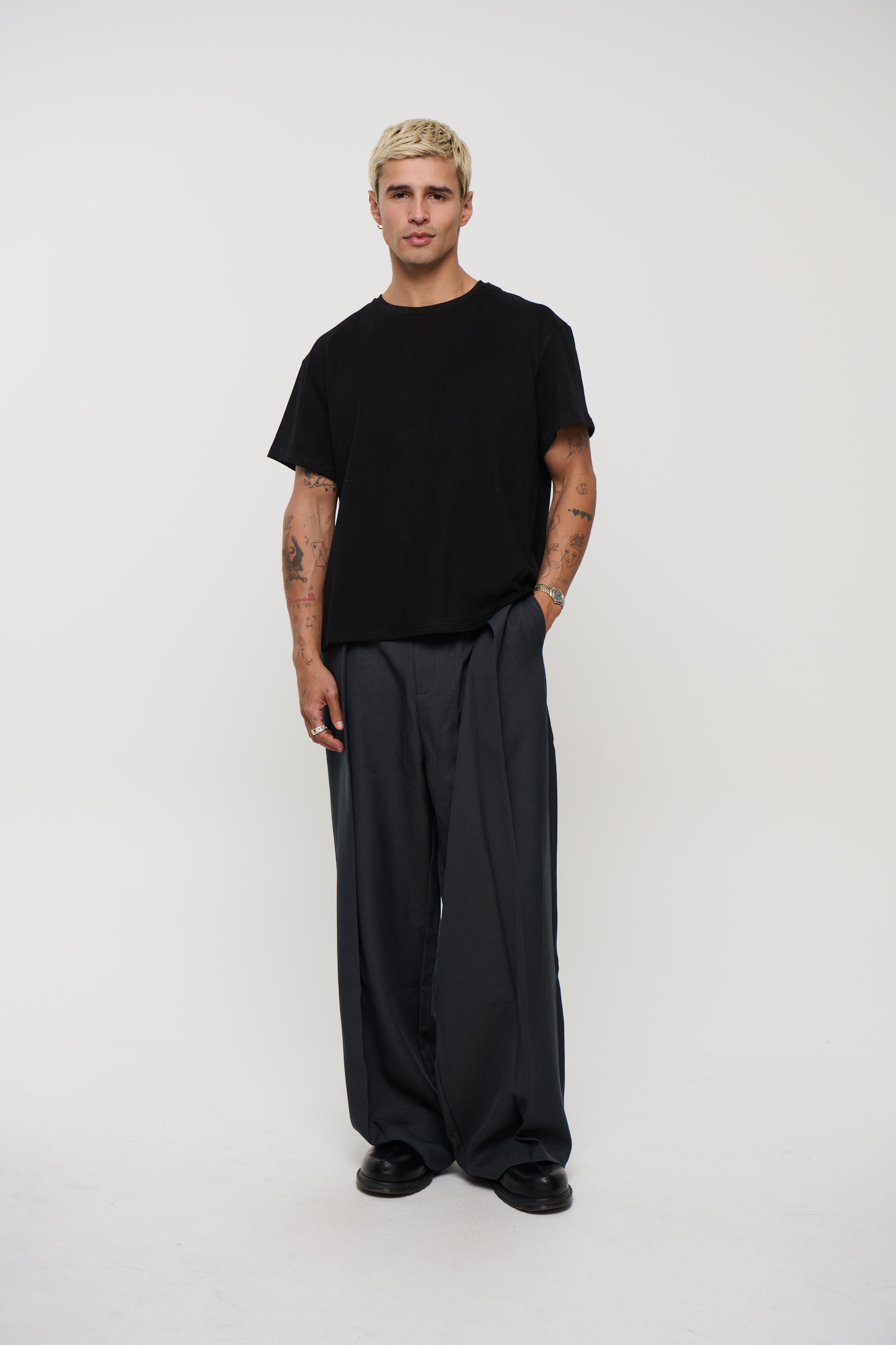 Roland Stretch Tee Black