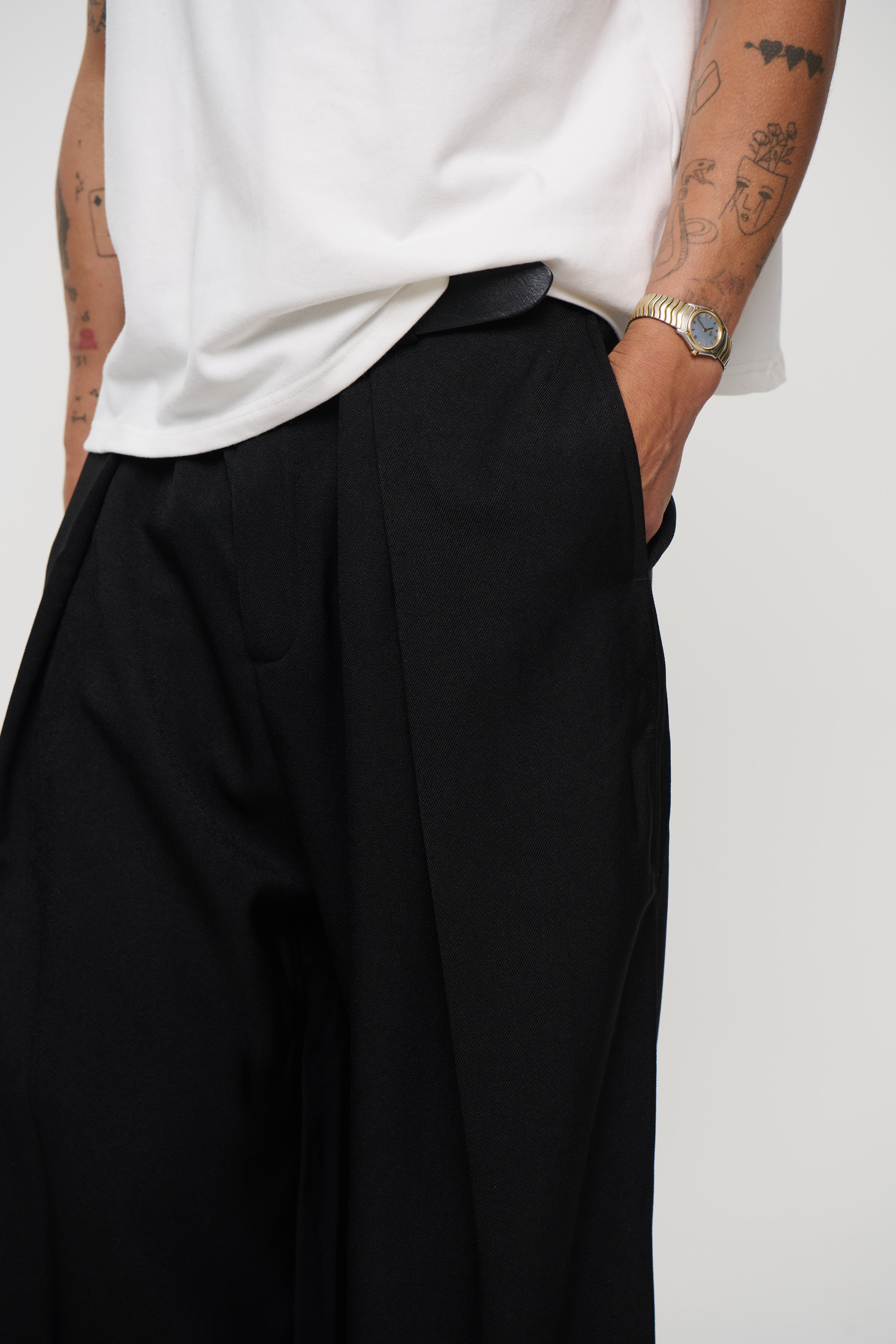 Josh Baggy Pant Black