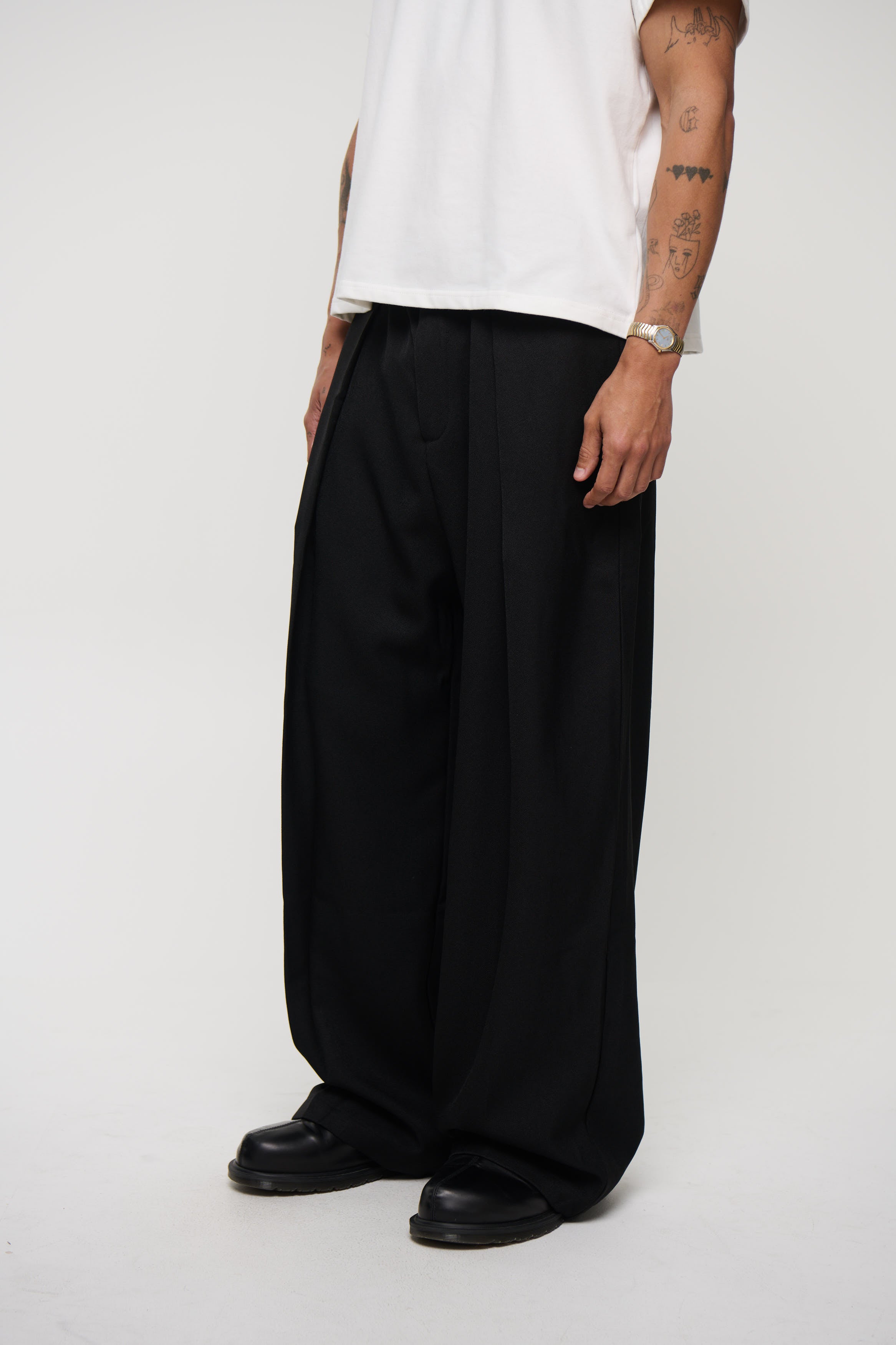 Josh Baggy Pant Black