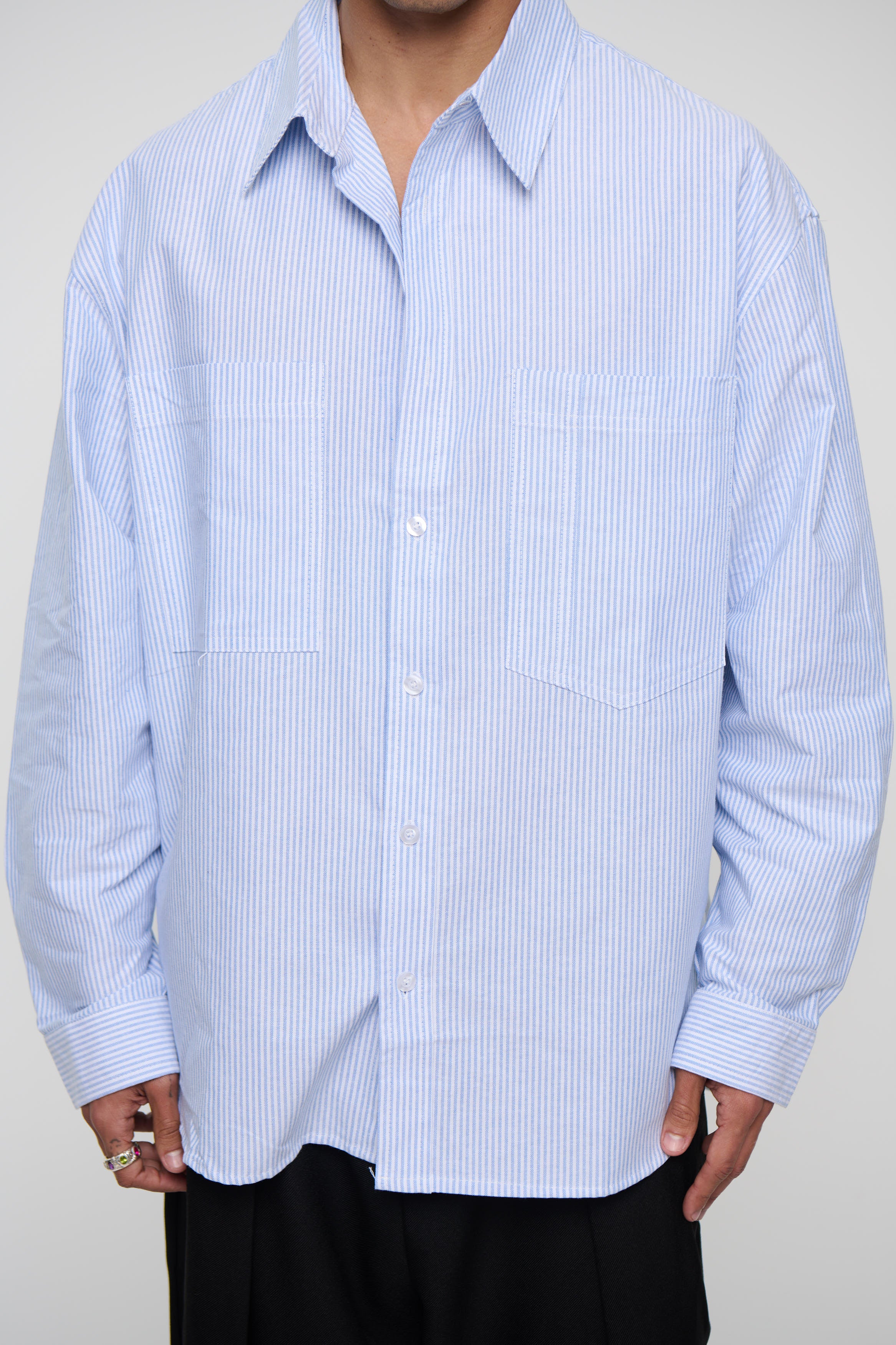 NTH Shirt Stripe Blue