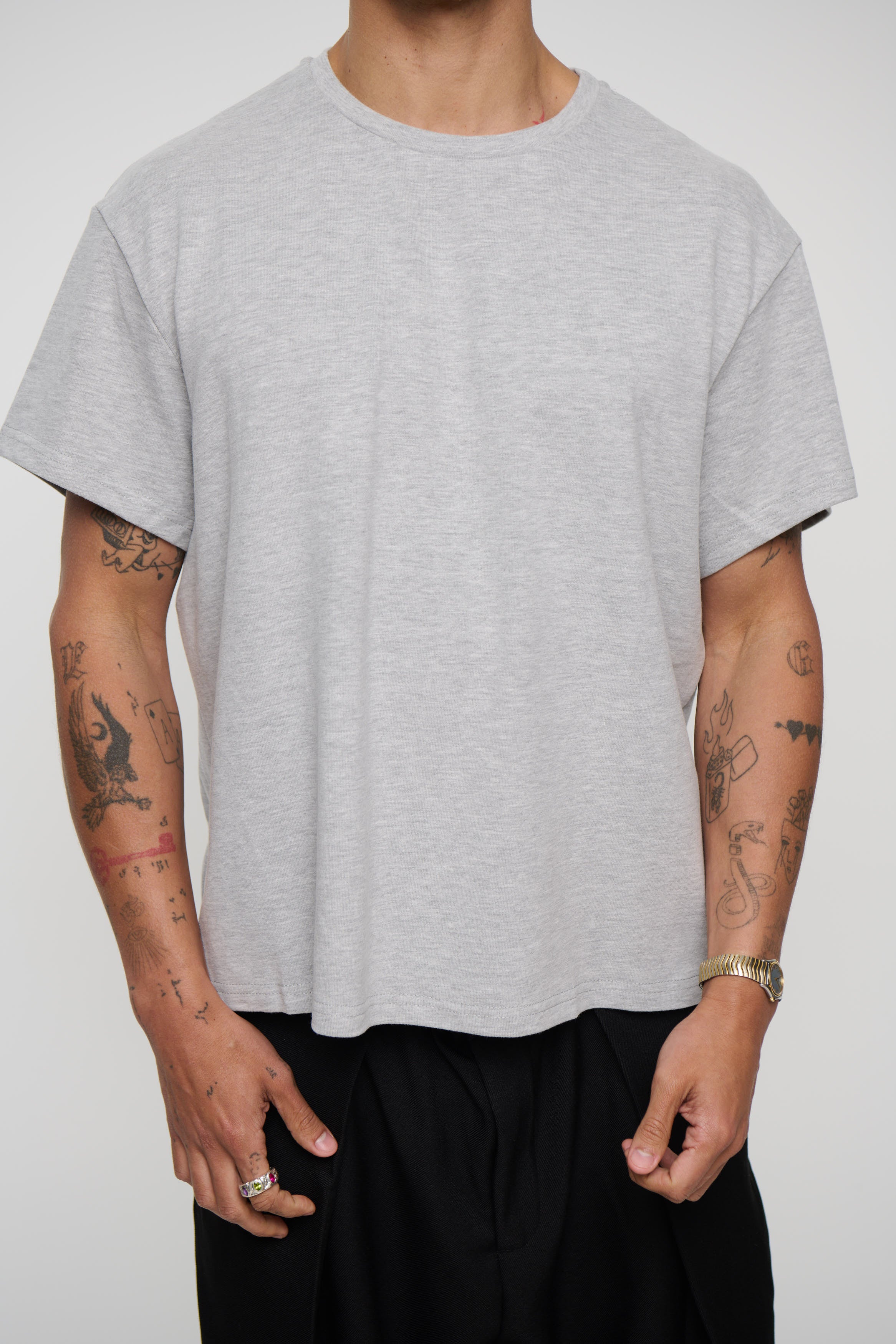 Roland Stretch Tee Grey