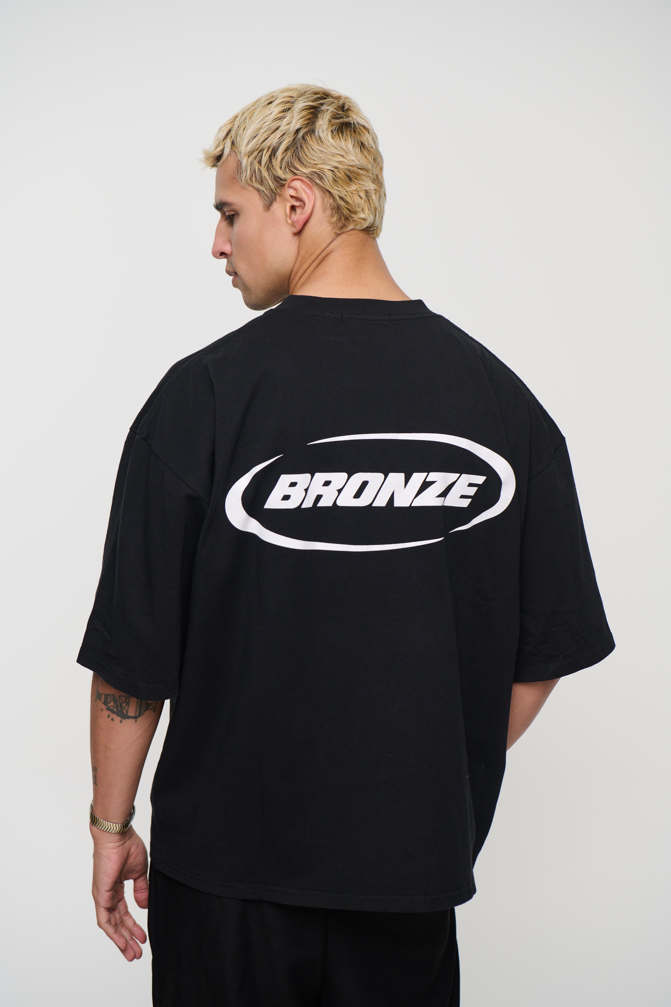 Riley Logo Tee Black