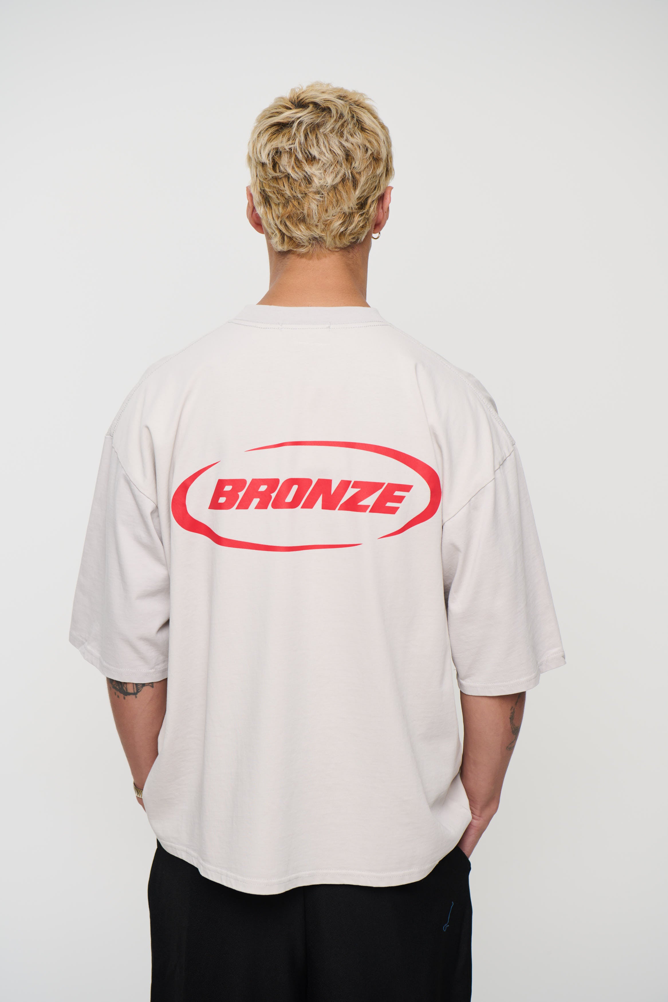Riley Logo Tee Ivory