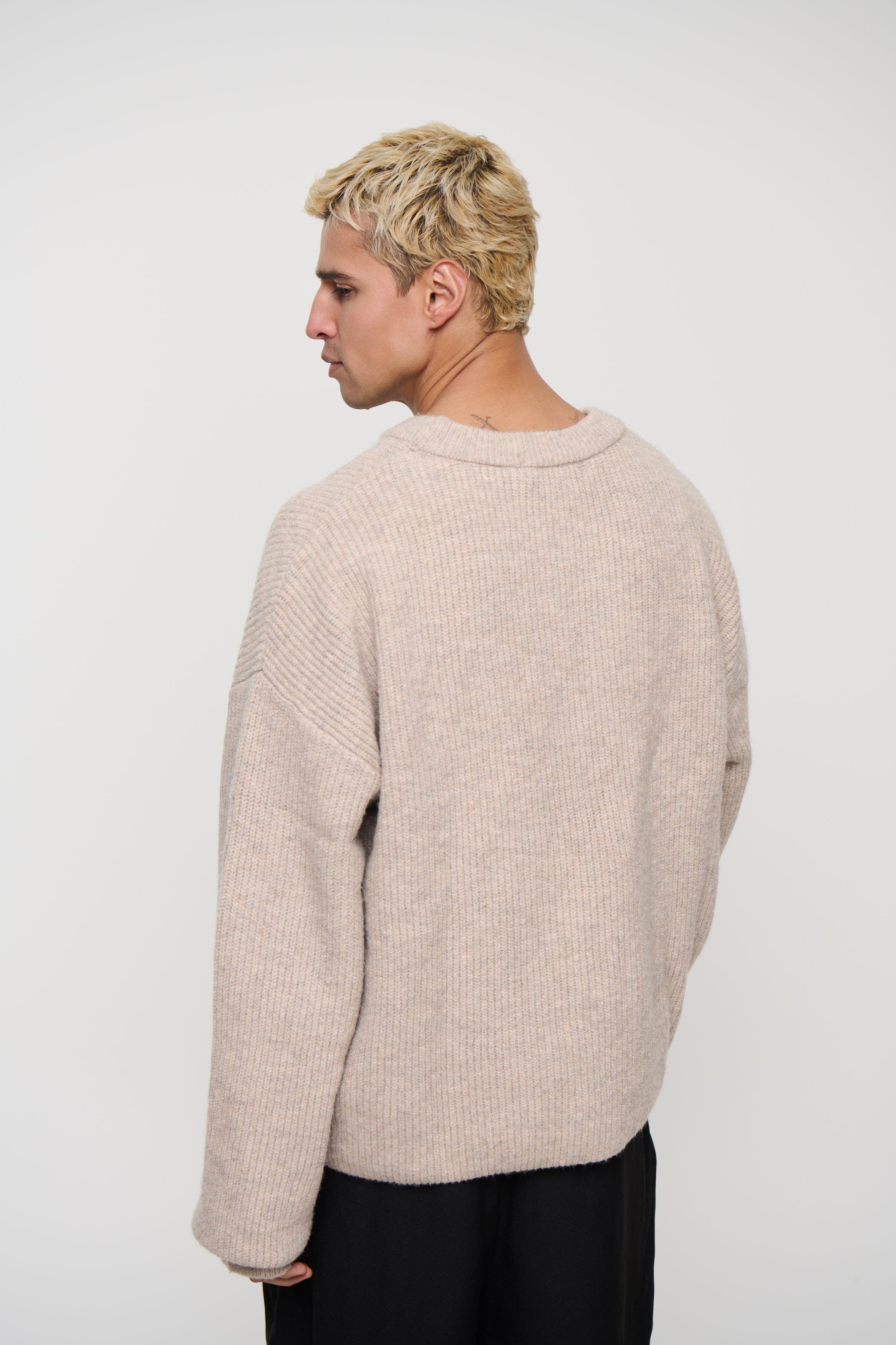 Slouch Knit Light Tan