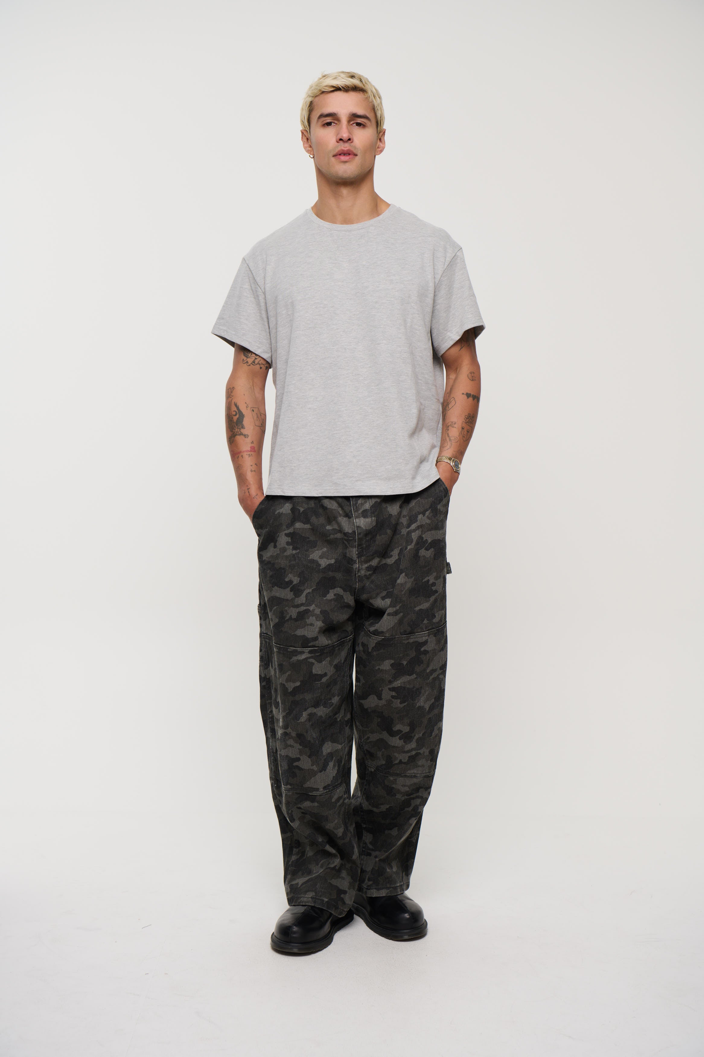 Cotton Drill Pant Camo