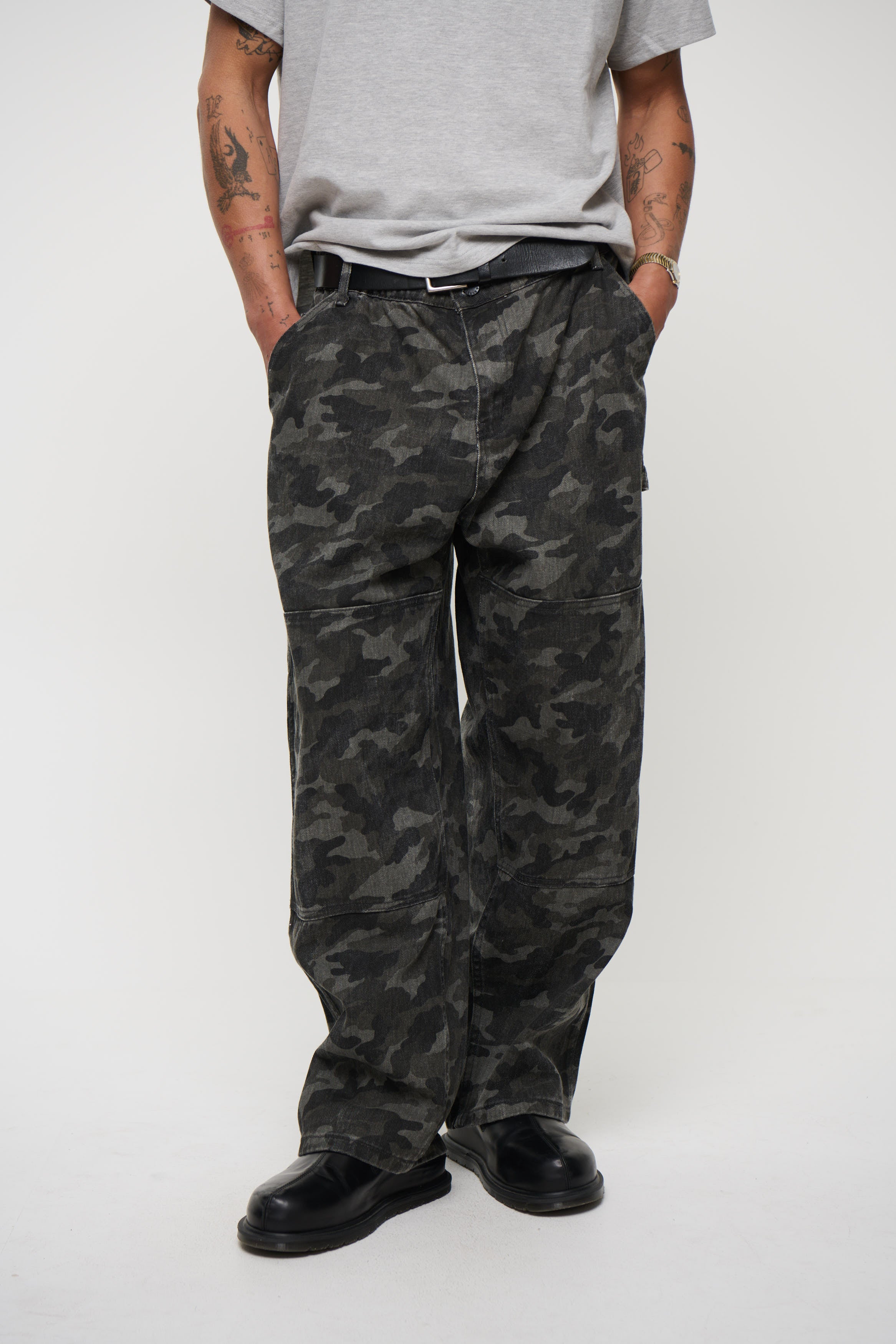 Cotton Drill Pant Camo