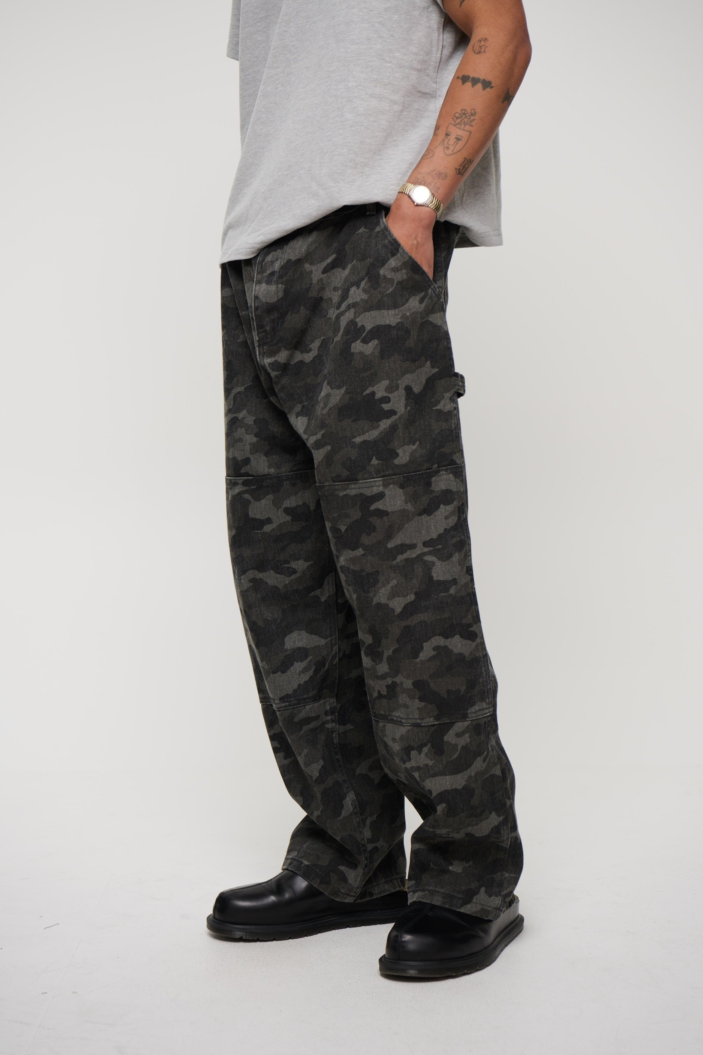 Cotton Drill Pant Camo