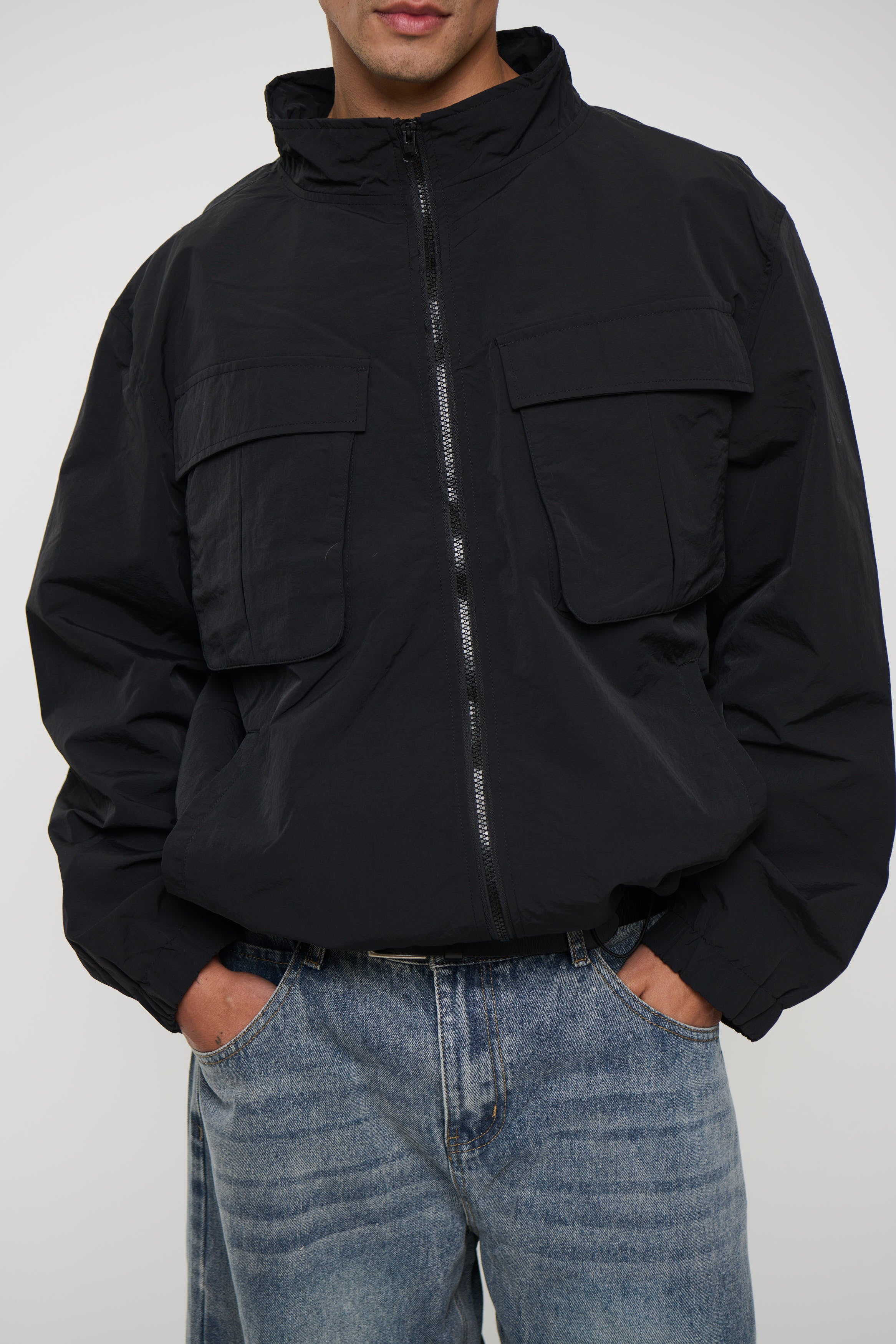 Zayn Windbreaker Black