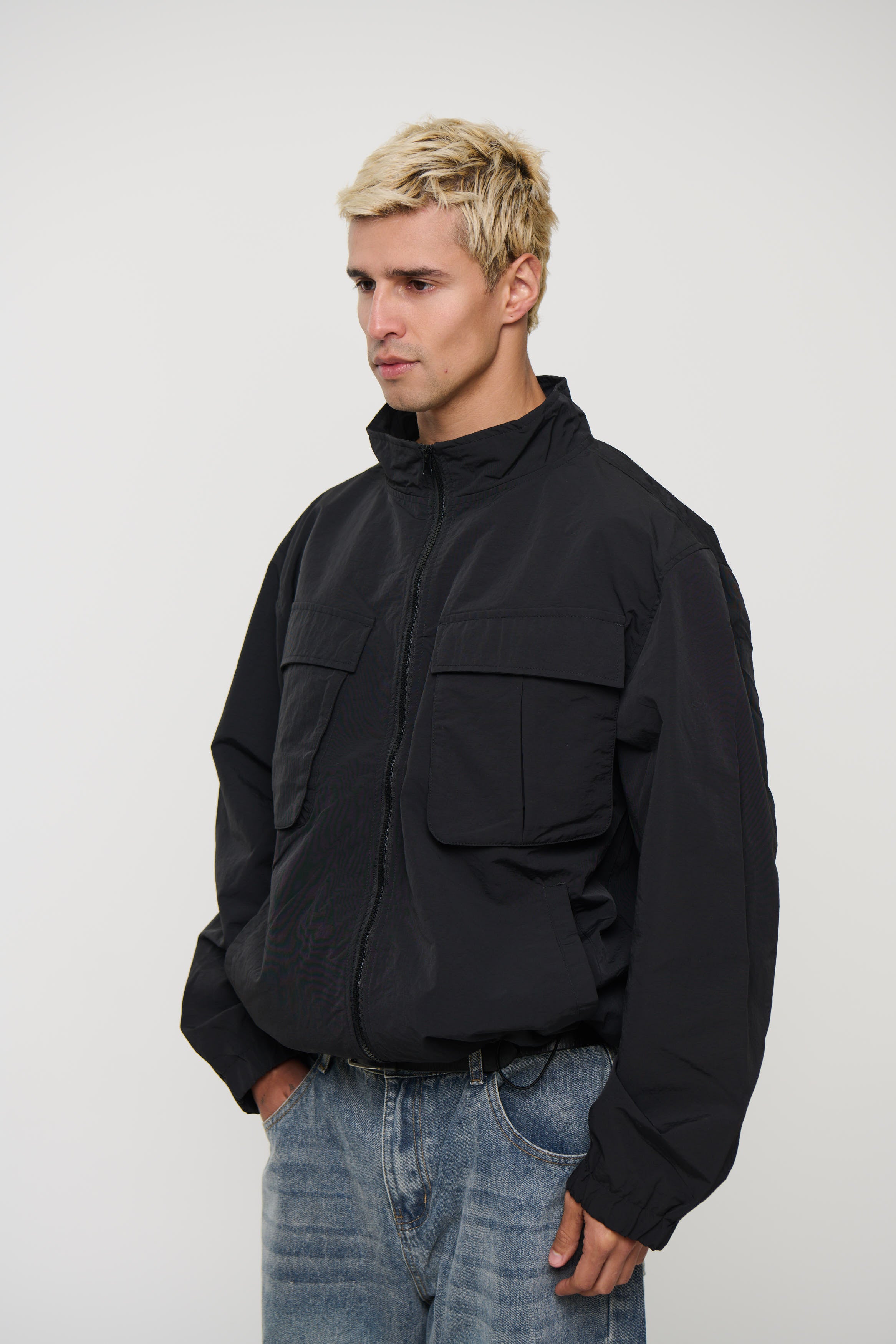 Zayn Windbreaker Black