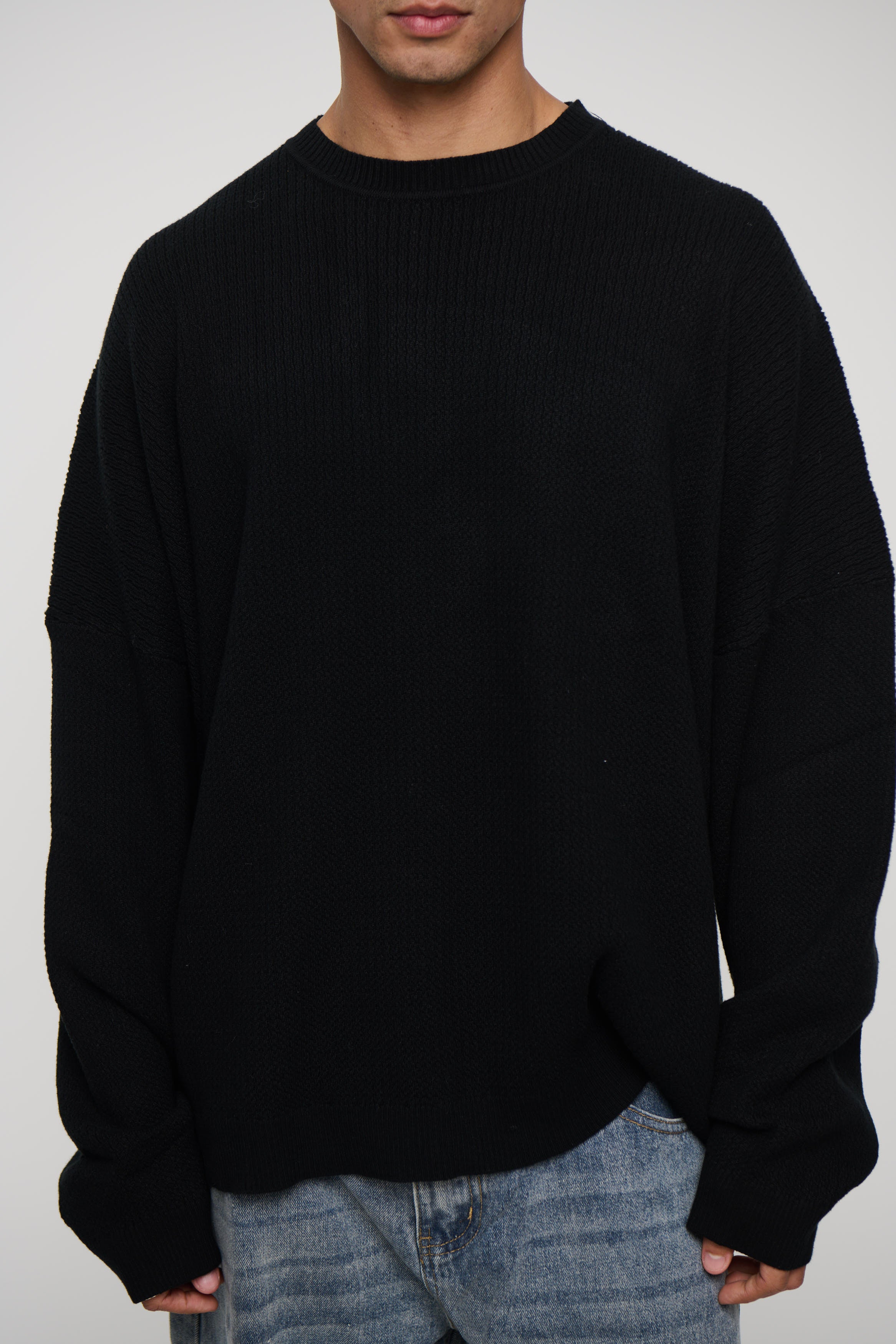NTH Long Sleeve Knit Black