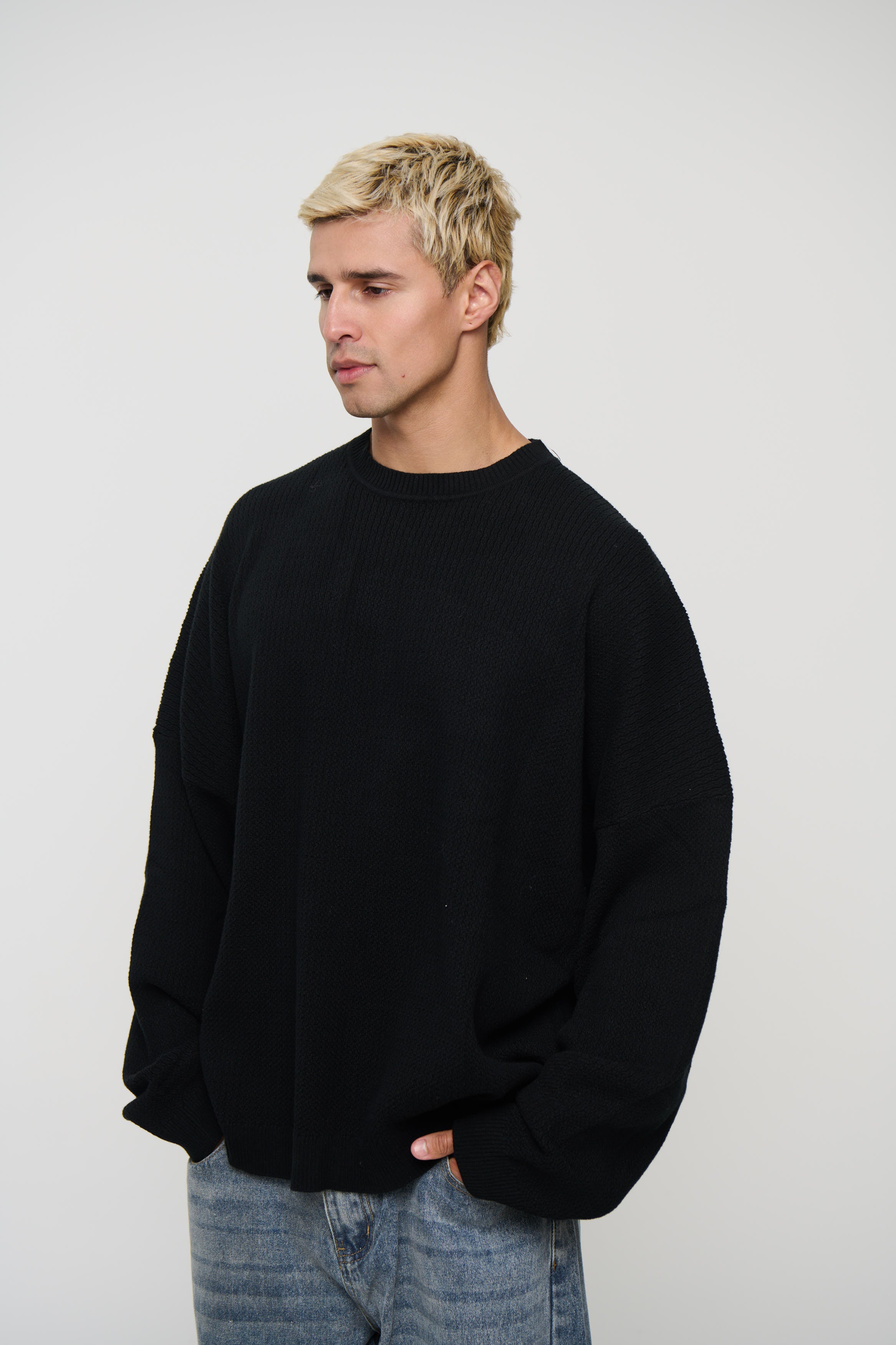 NTH Long Sleeve Knit Black