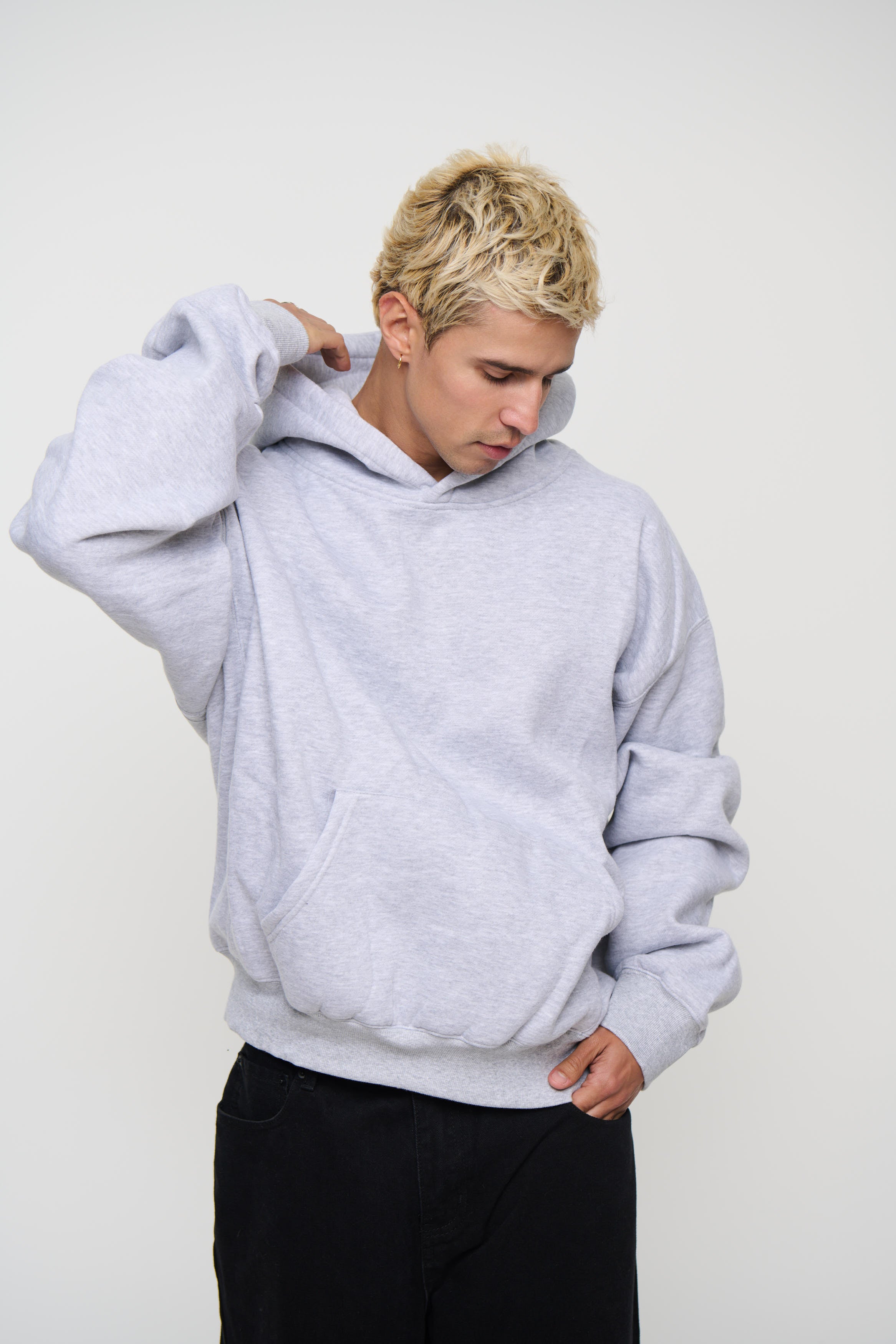 Heavyweight Comfort Hoodie Grey