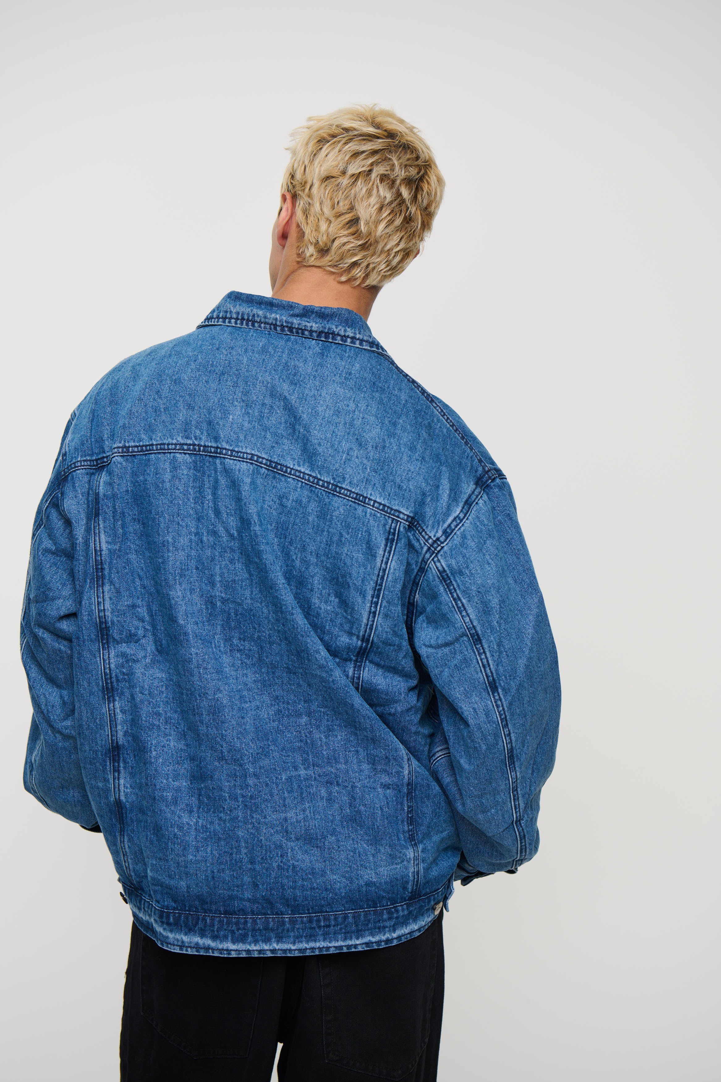 NTH Denim Lined Jacket Blue