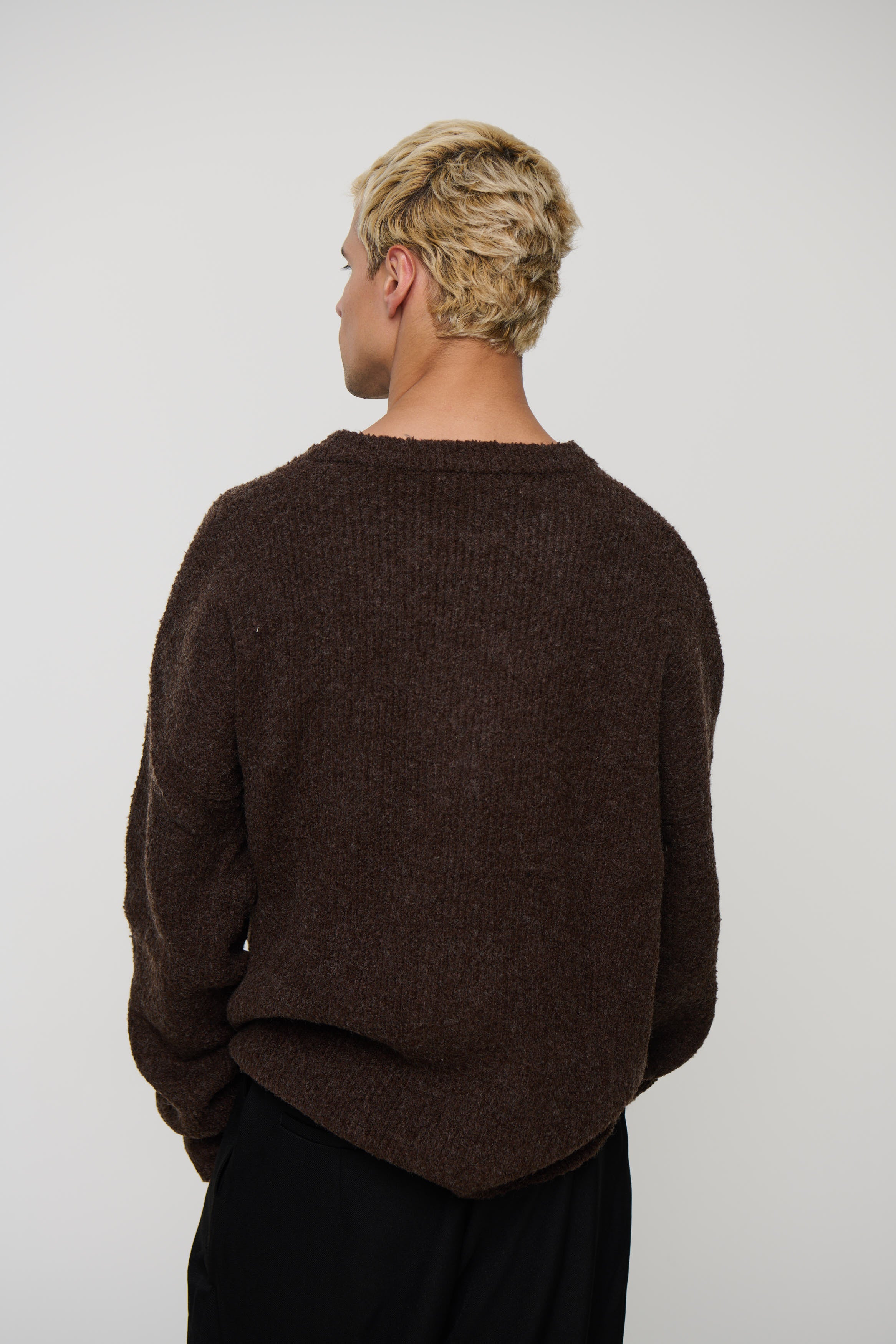 Soft Crew Knit Chocolate