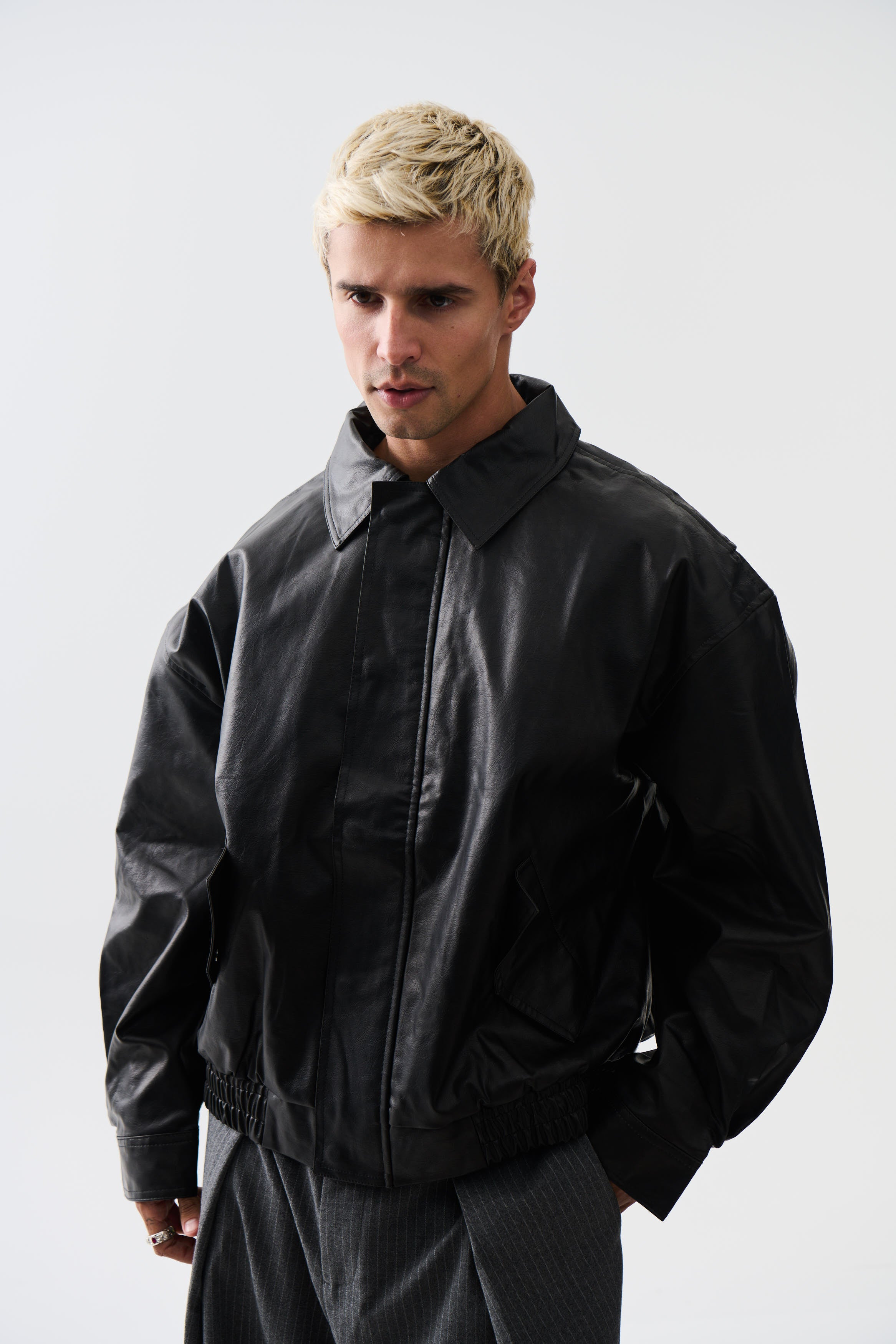 Bomber Jacket Vintage Black
