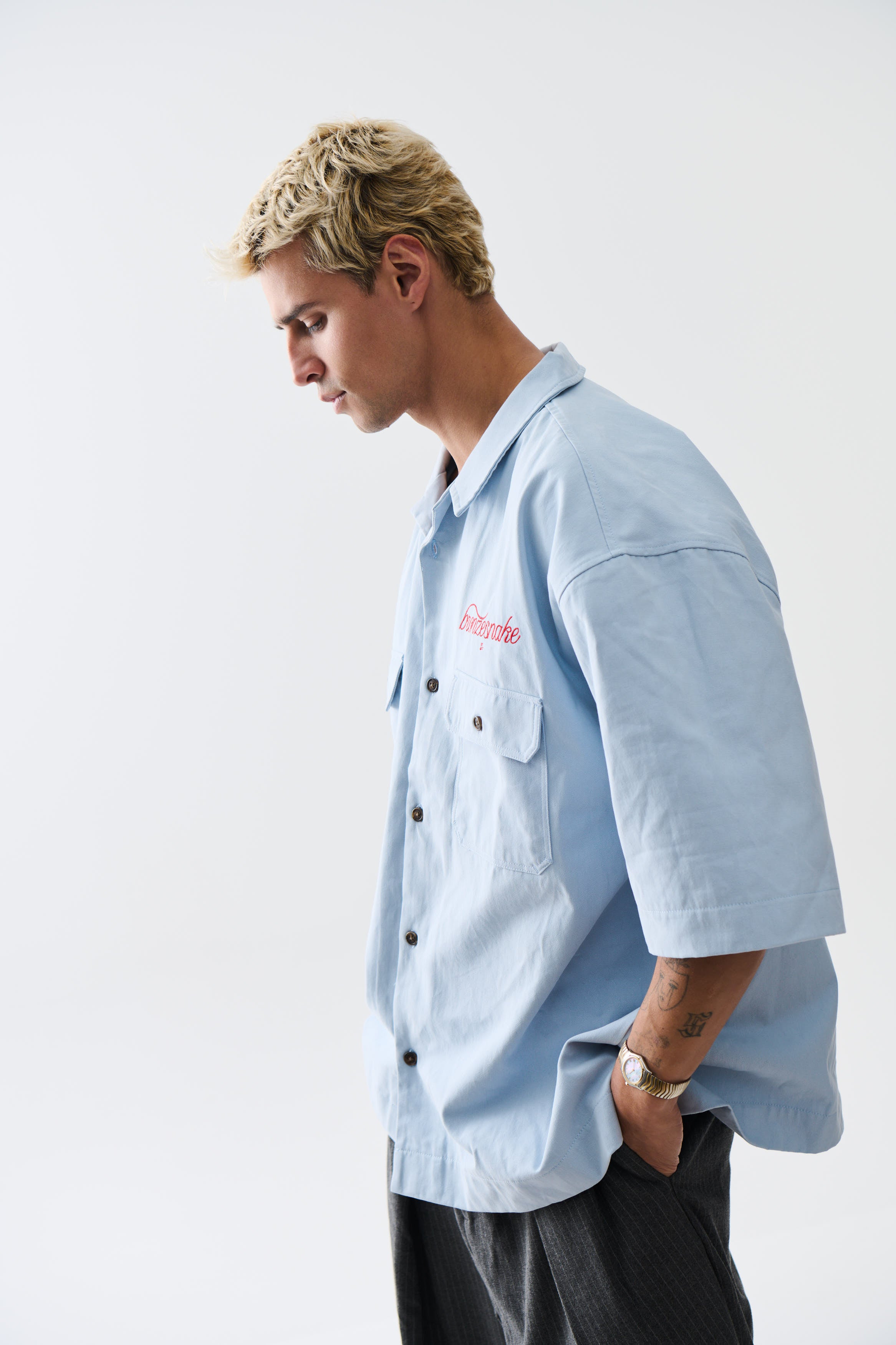 Paul Cotton Shirt Light Blue