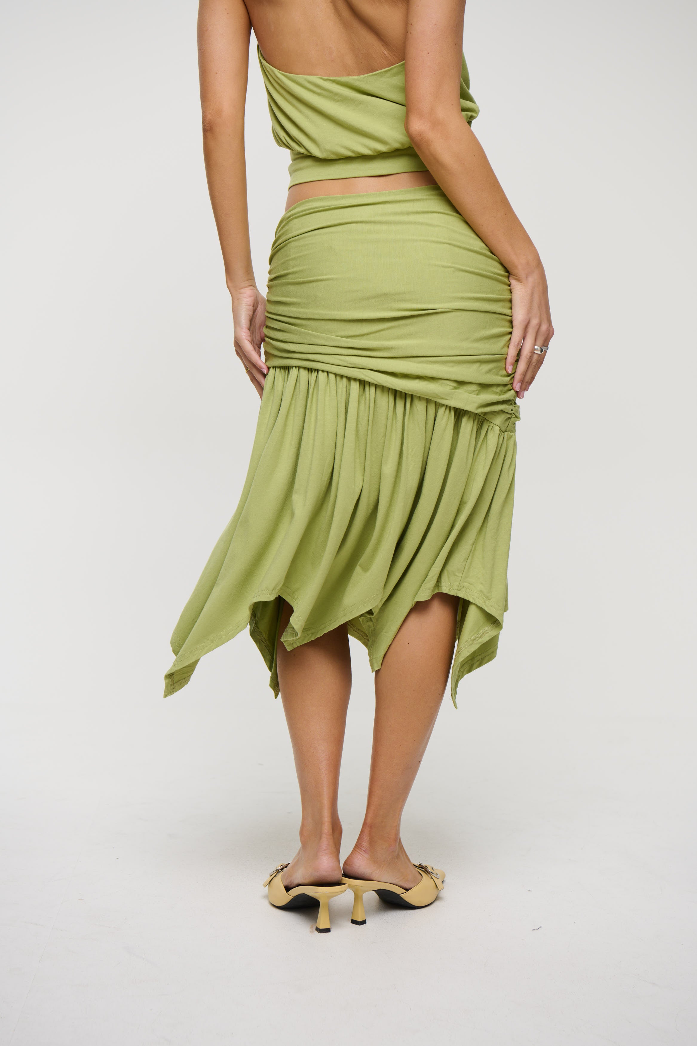 Taya Skirt Chartreuse