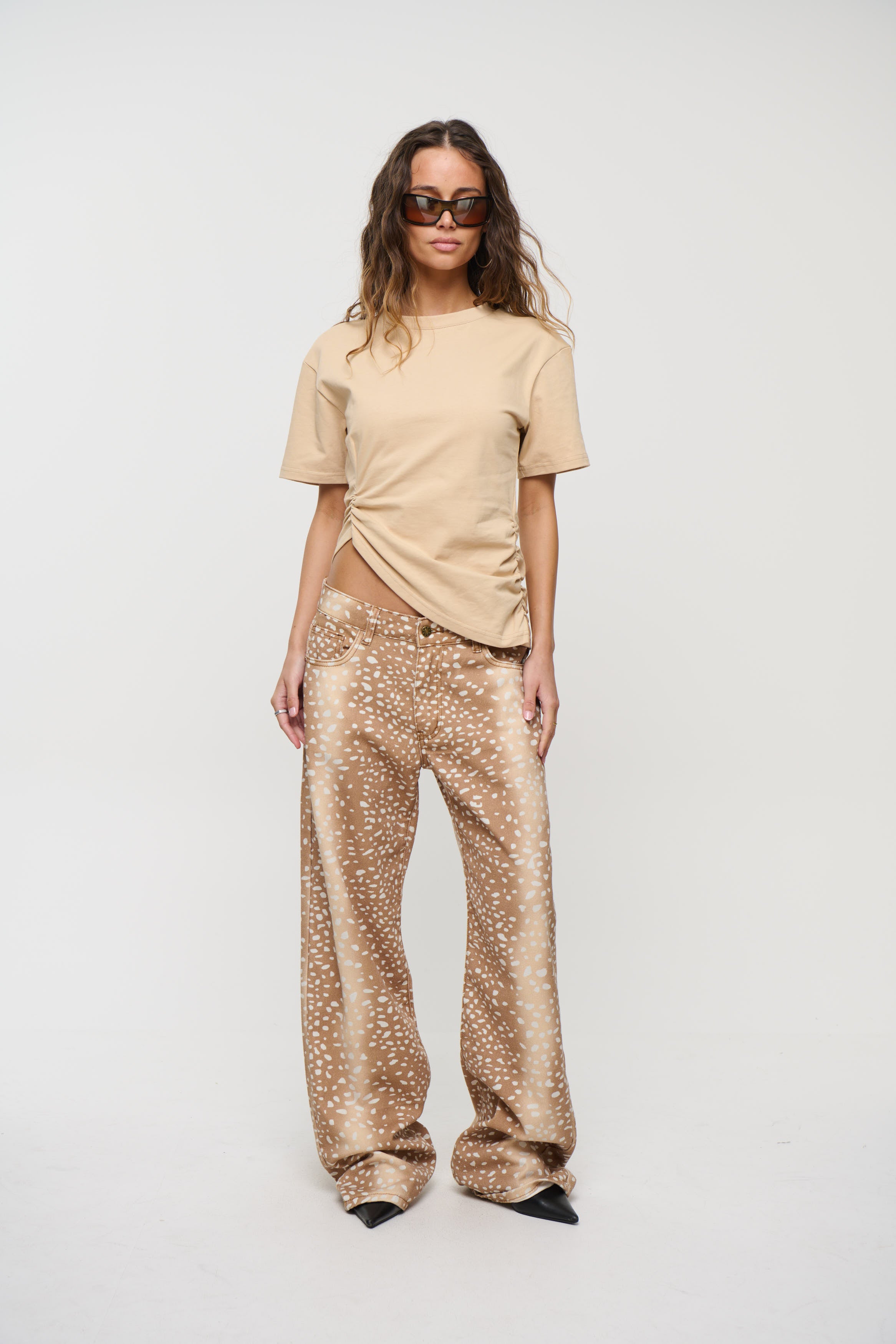 In Transit Tee Almond