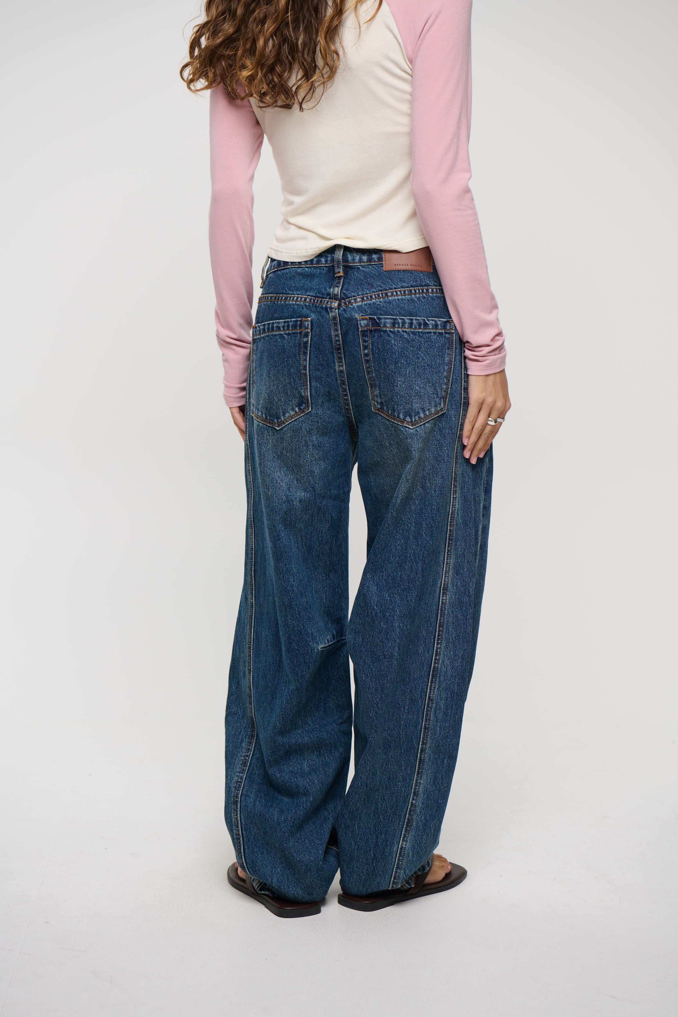 Chiara Barrel Jean Blue