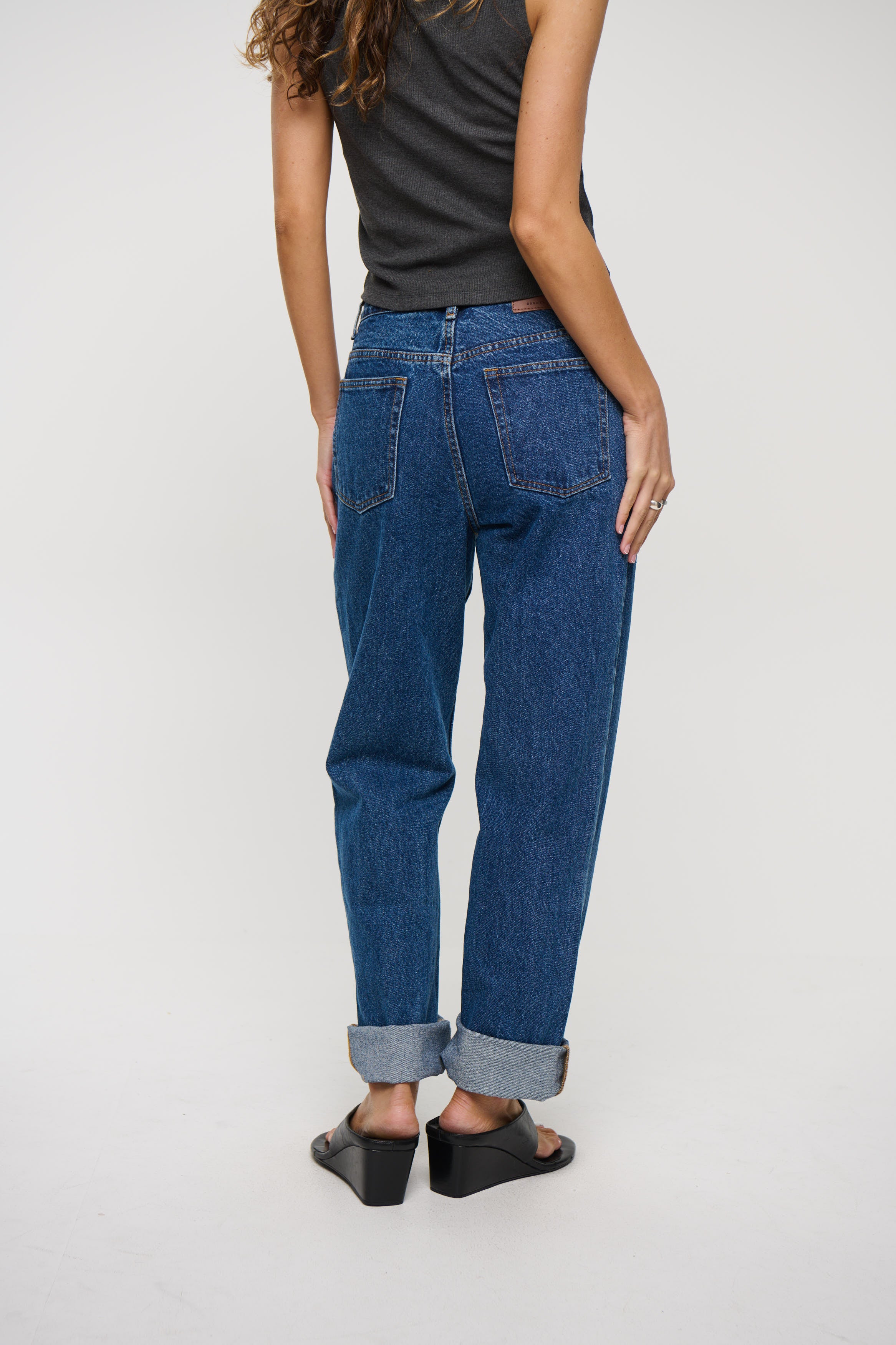 Kassandra Straight Leg Jean Blue