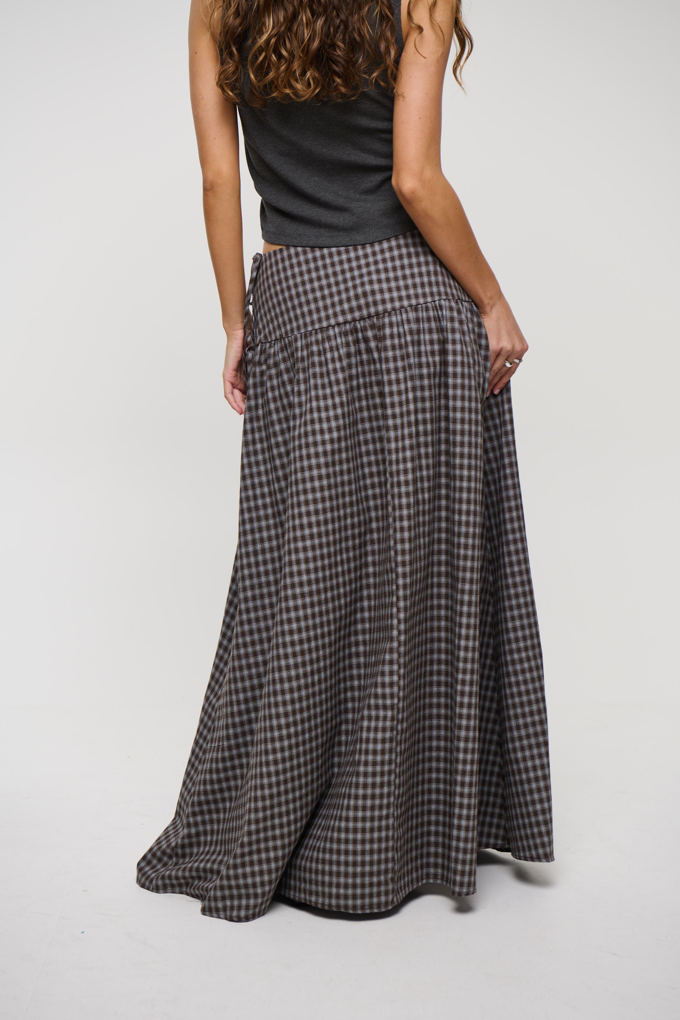Rylan Maxi Skirt Sky