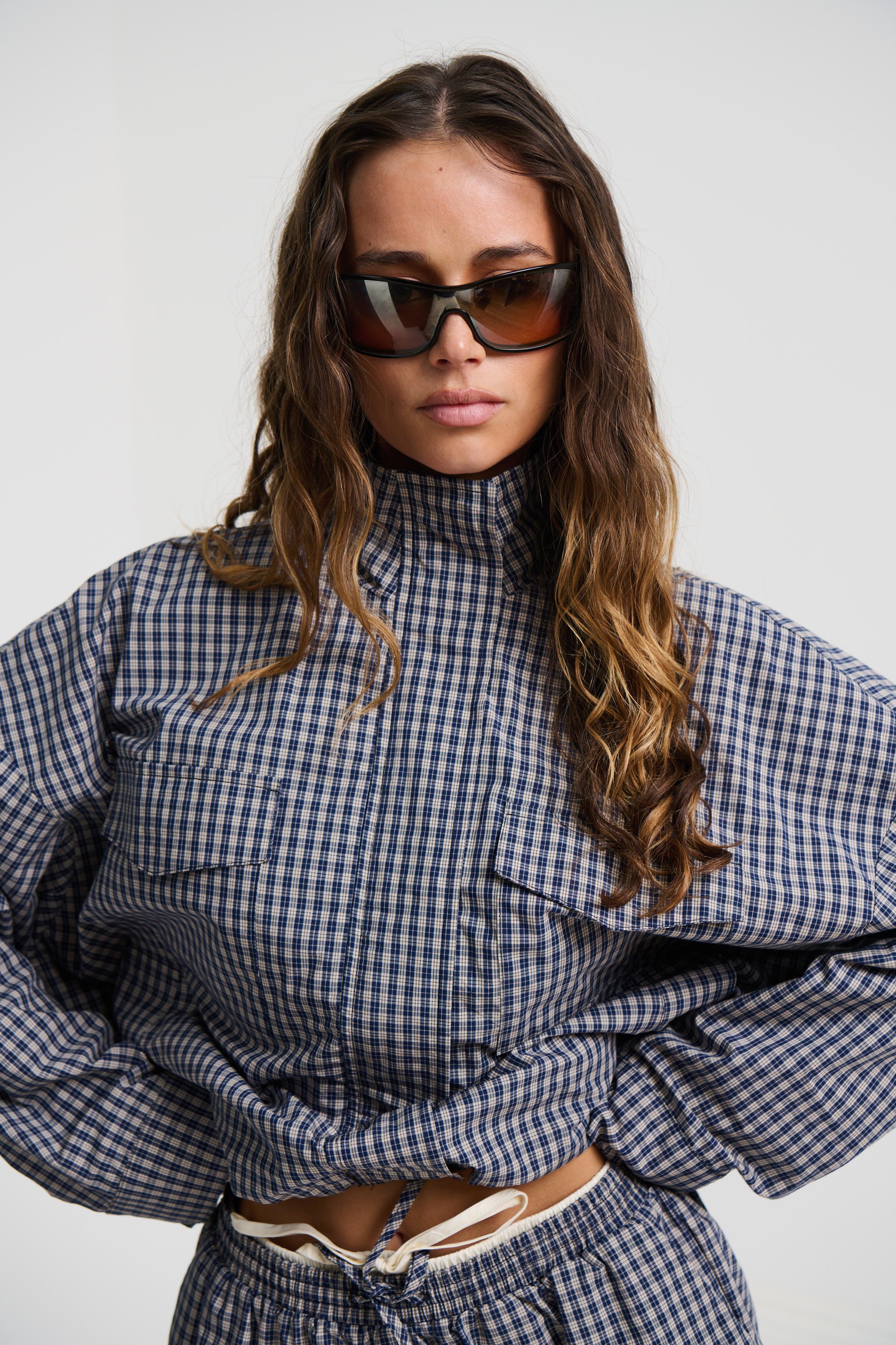 Hampton Bomber Plaid