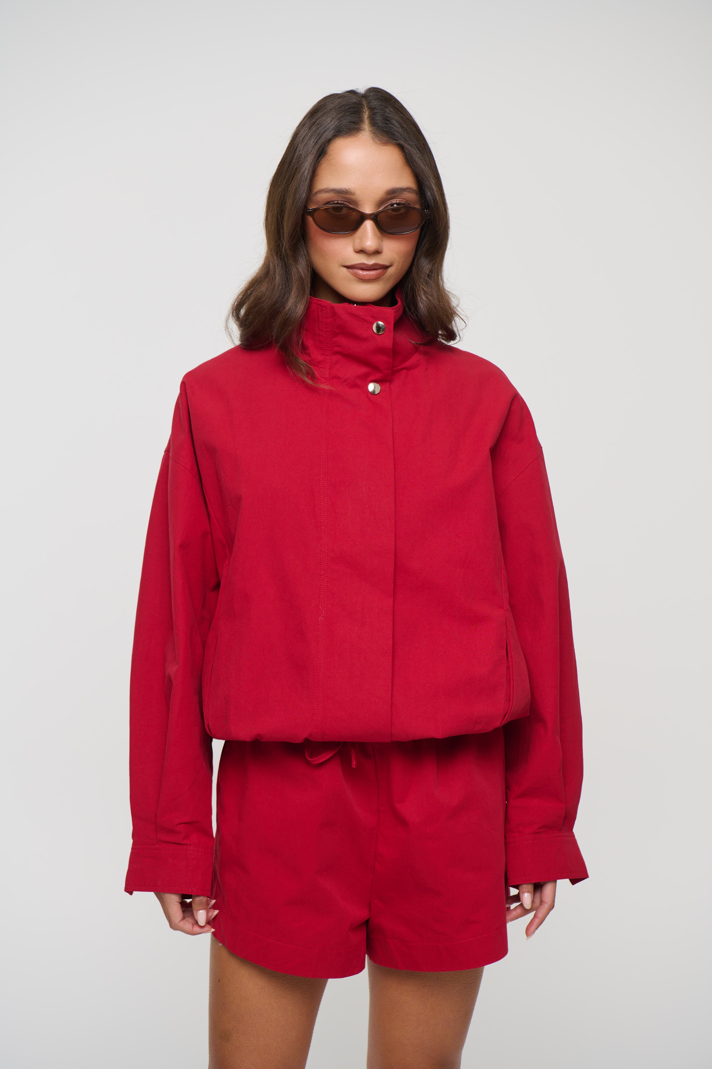 Graya Jacket Crimson